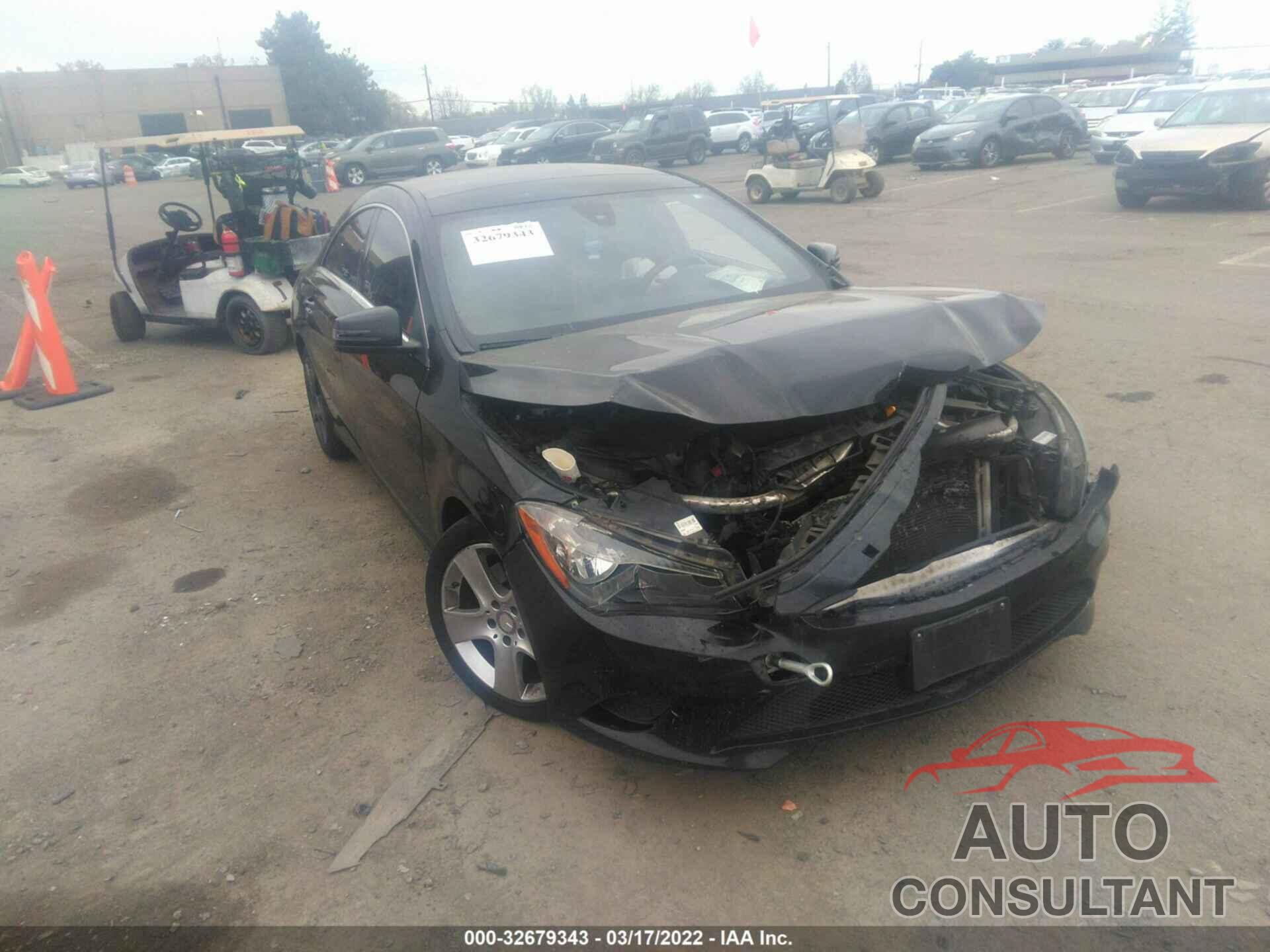 MERCEDES-BENZ CLA 2016 - WDDSJ4EB3GN322433