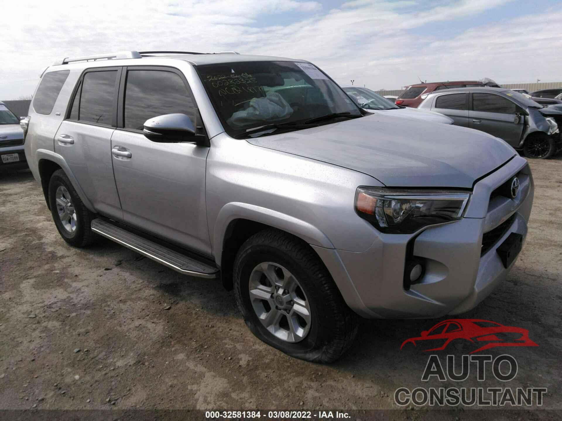 TOYOTA 4RUNNER 2018 - JTEZU5JR9J5181783