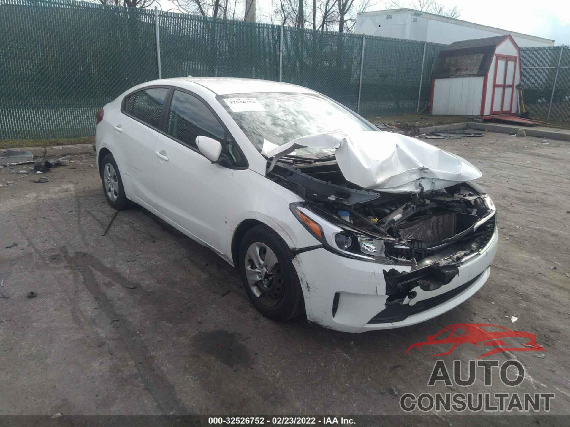 KIA FORTE 2017 - 5YFBURHE3JP789608