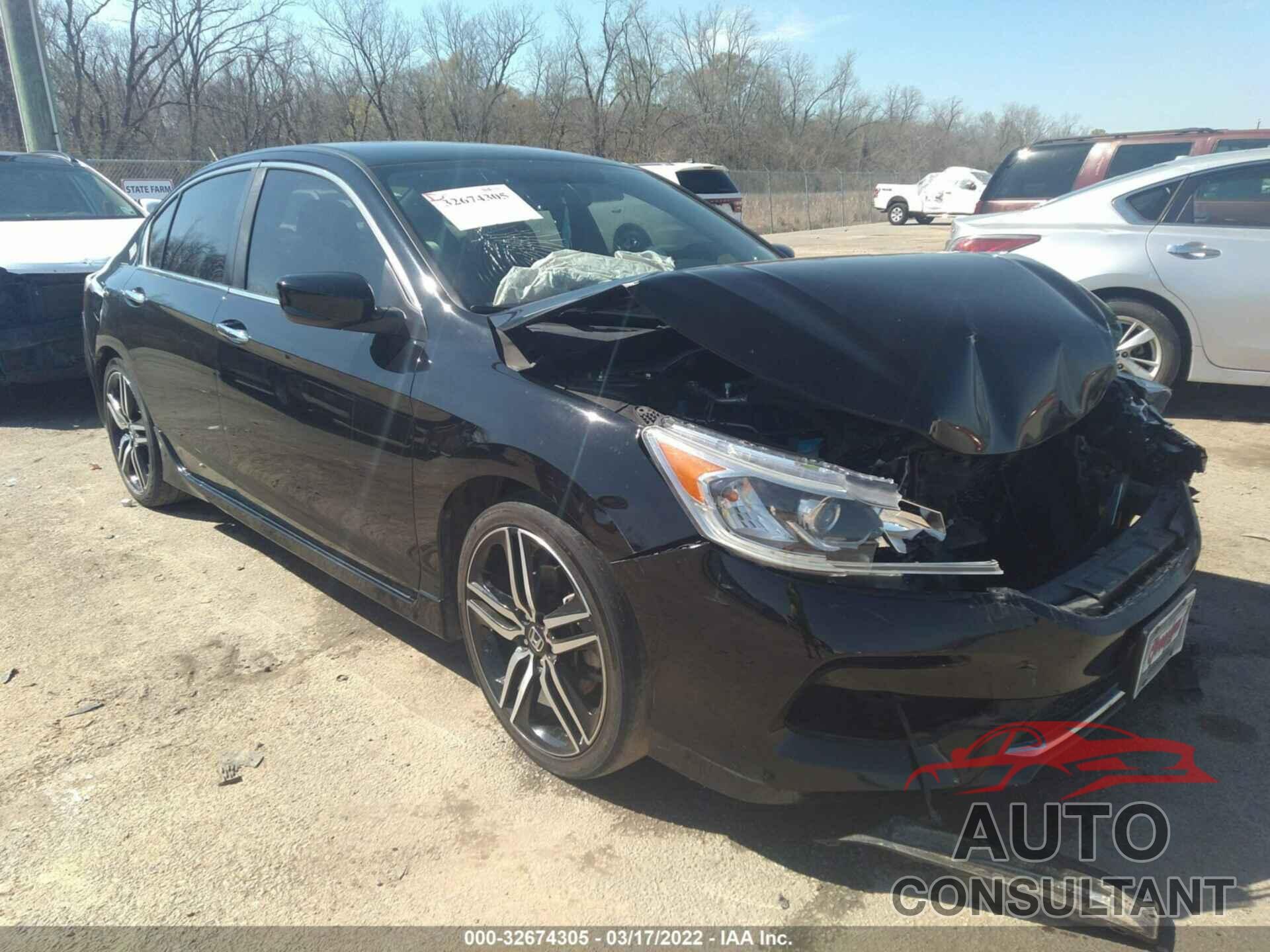 HONDA ACCORD SEDAN 2016 - 1HGCR2F5XGA137700