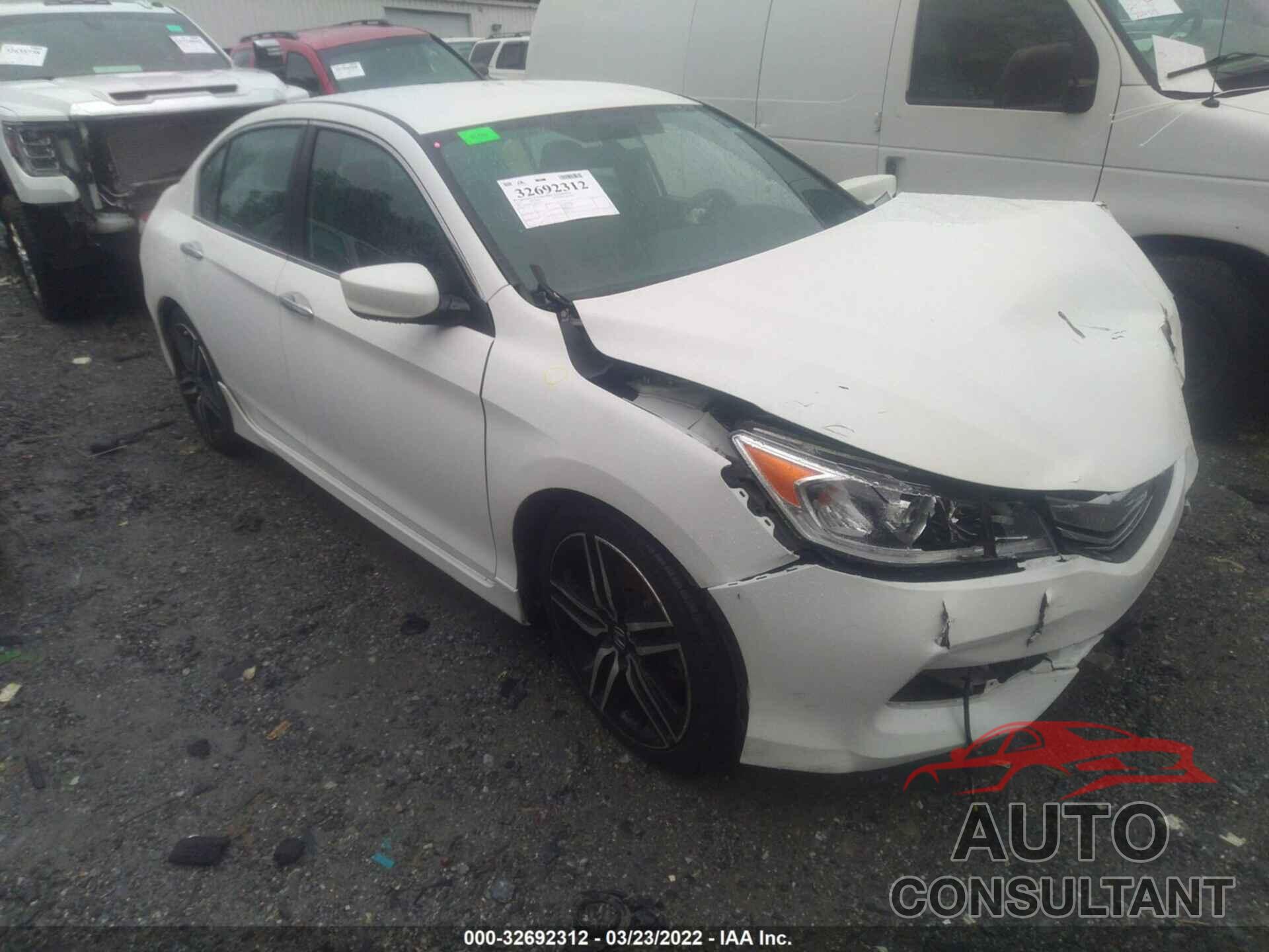 HONDA ACCORD SEDAN 2017 - 1HGCR2F10HA010579