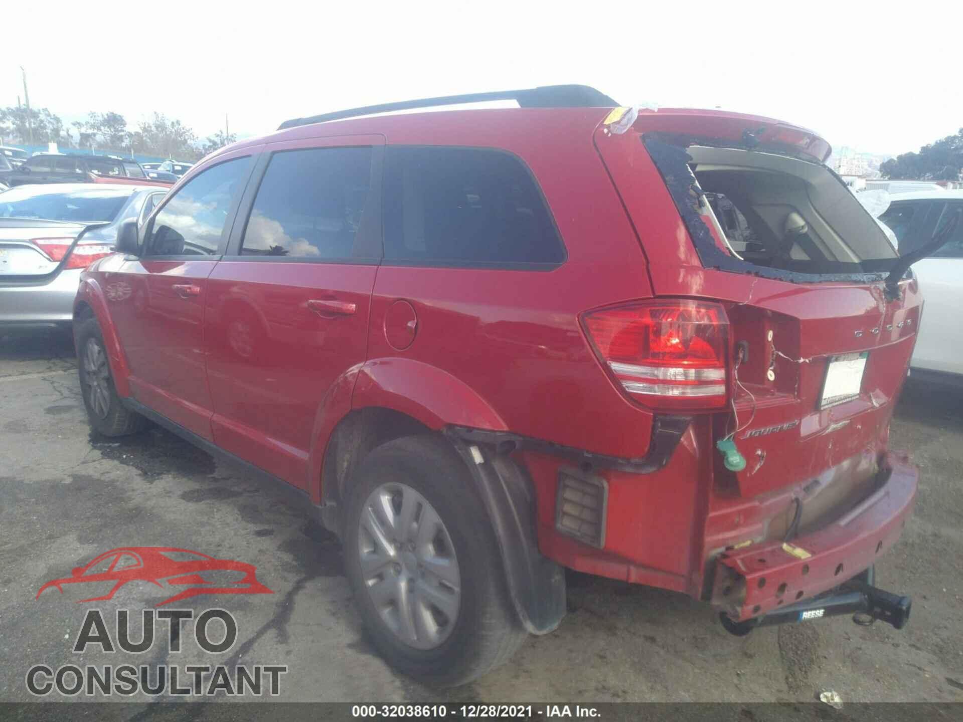 DODGE JOURNEY 2016 - 3C4PDCAB5GT246267