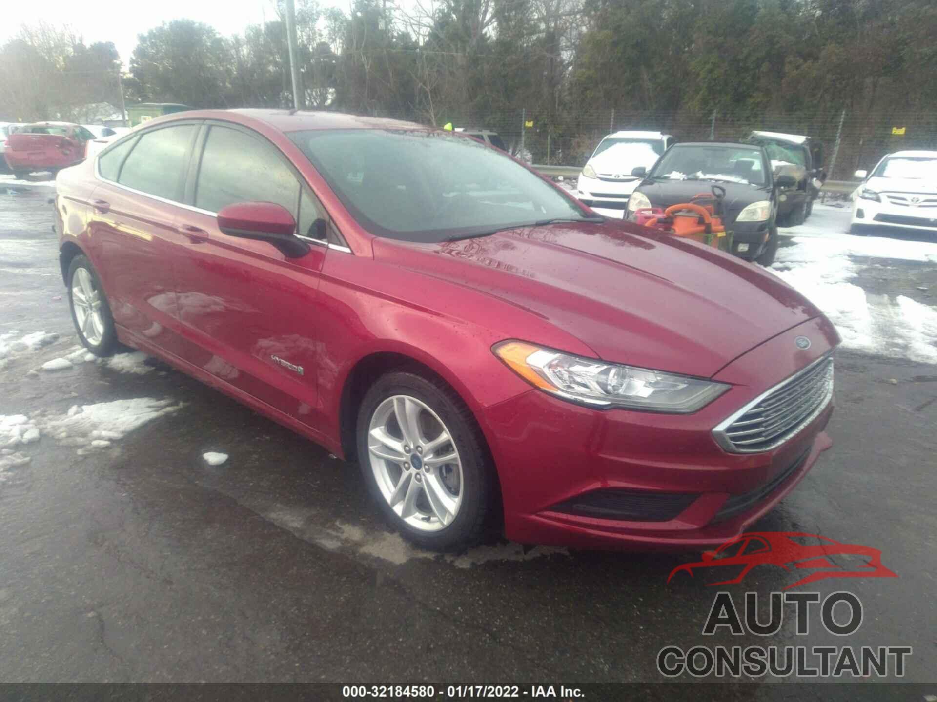 FORD FUSION HYBRID 2018 - 3FA6P0LU2JR209333