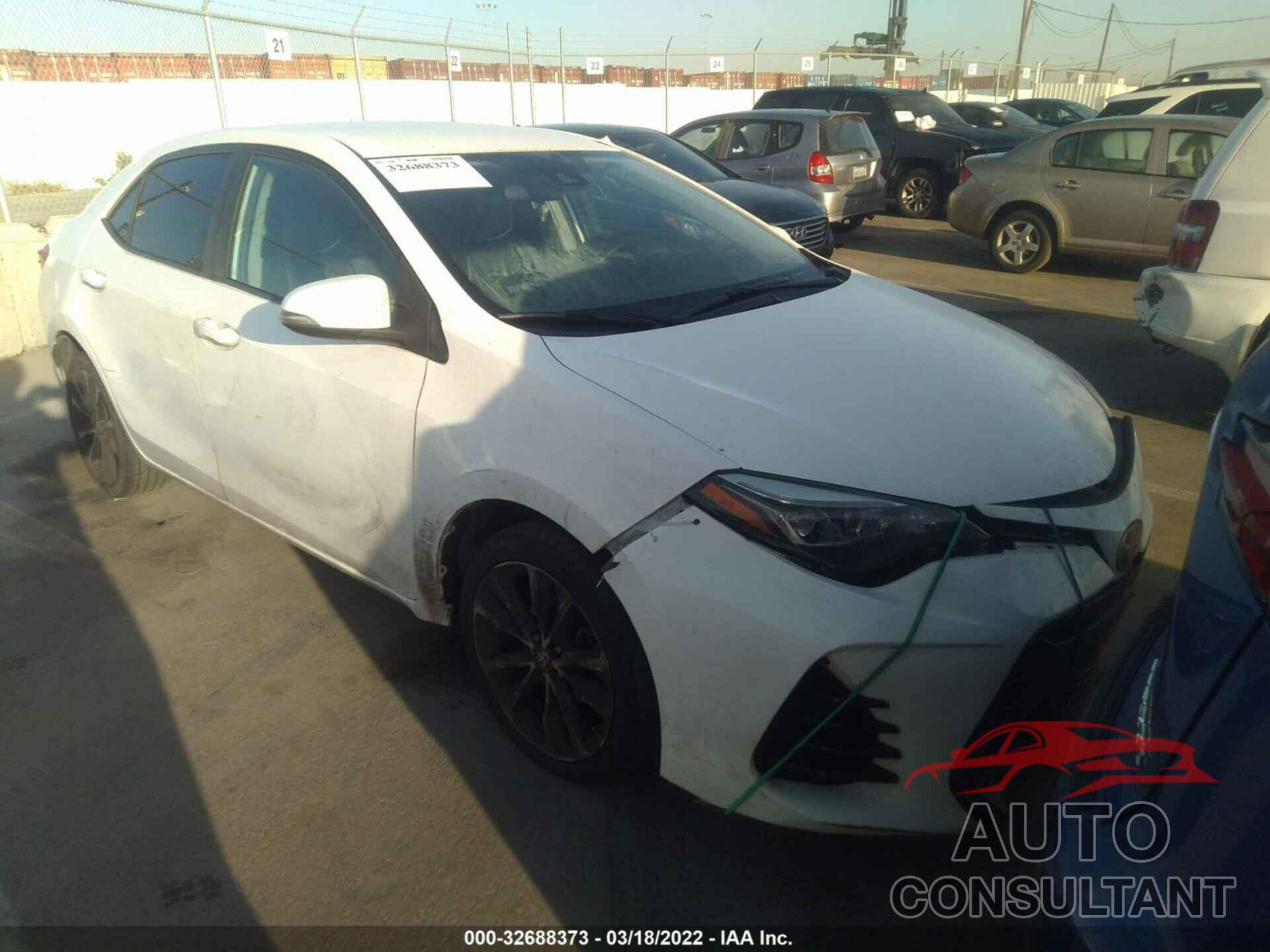TOYOTA COROLLA 2017 - 5YFBURHE6HP705355