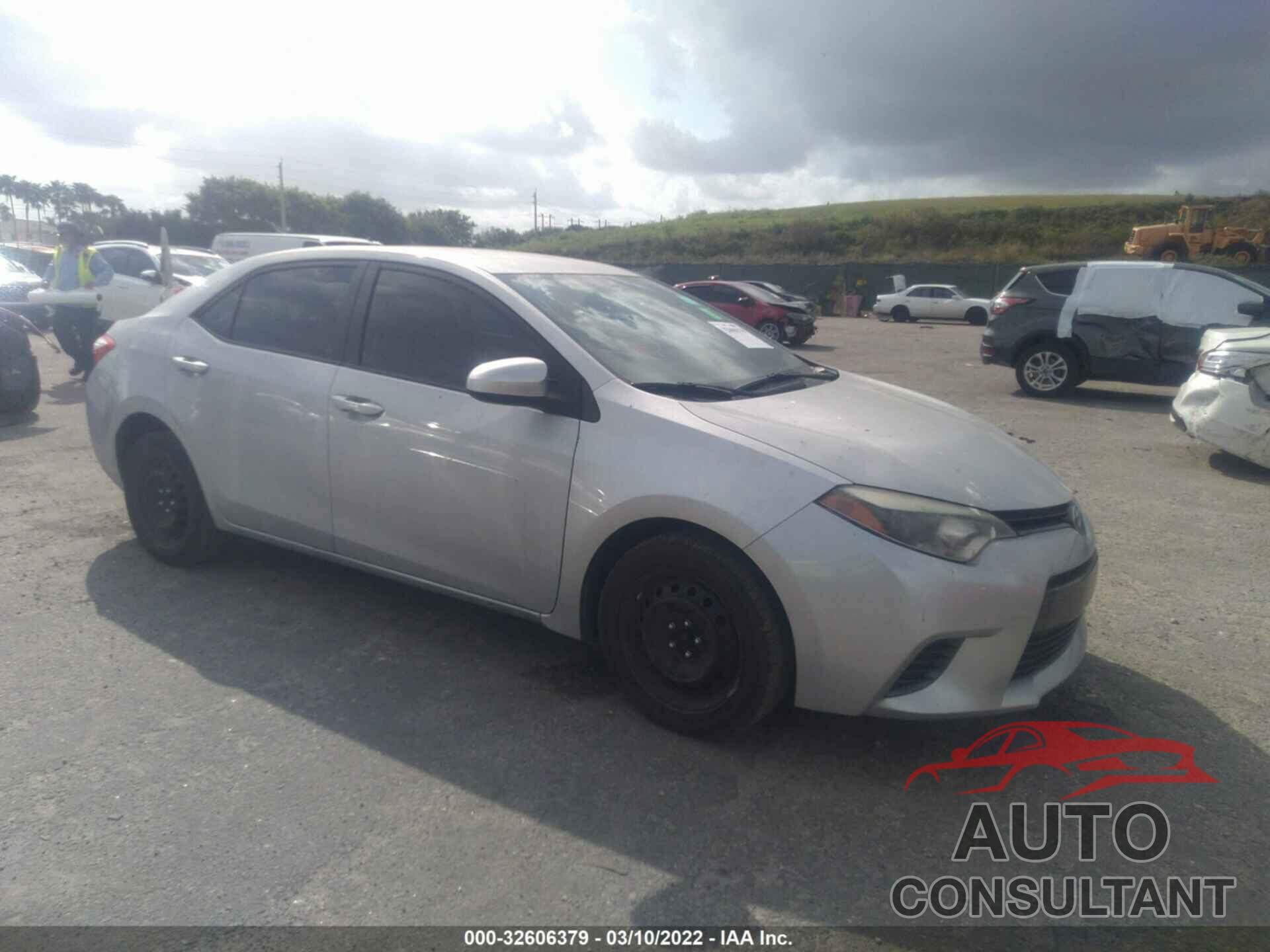 TOYOTA COROLLA 2016 - 2T1BURHE0GC488609