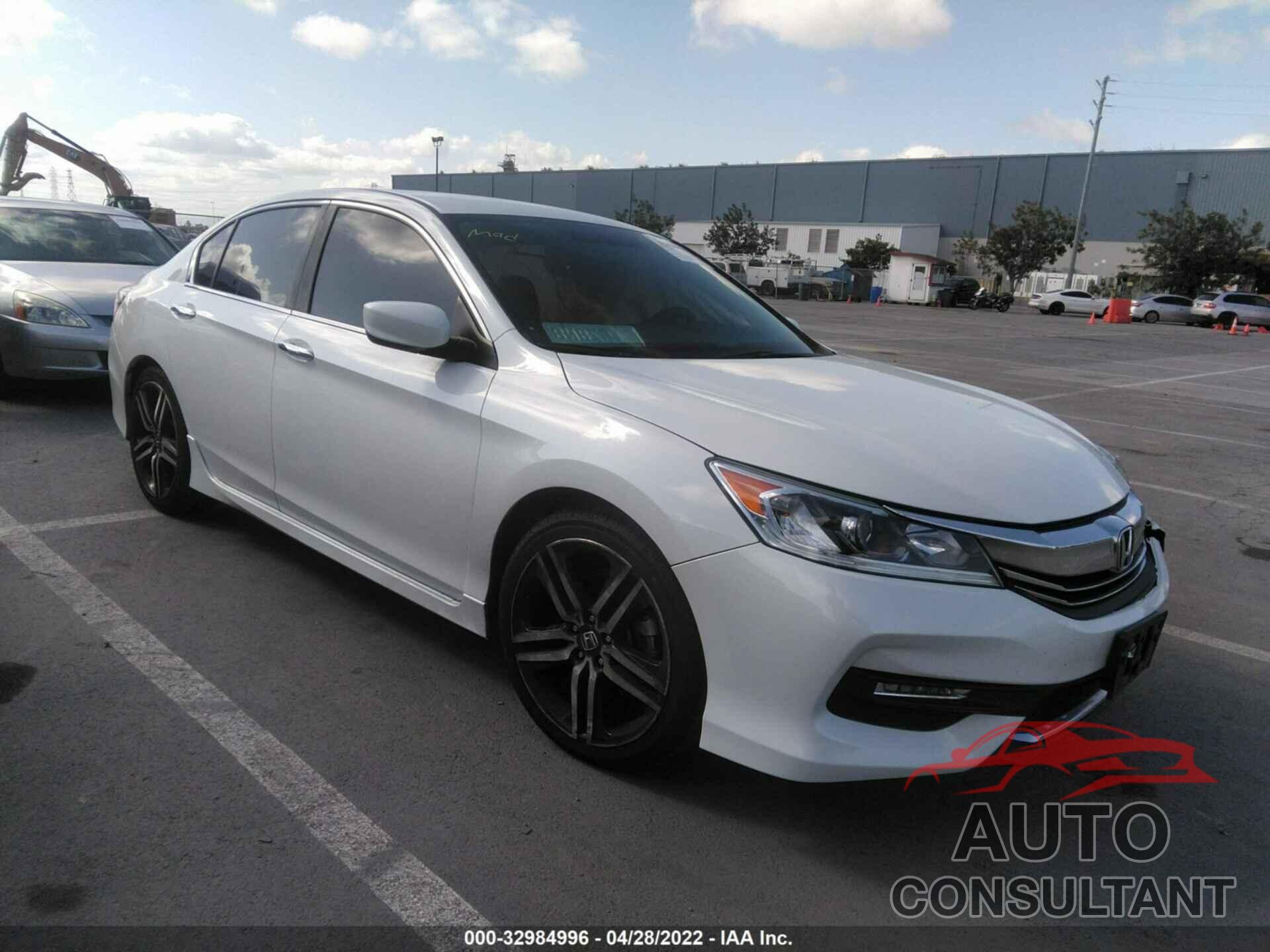 HONDA ACCORD SEDAN 2017 - 1HGCR2F18HA263746