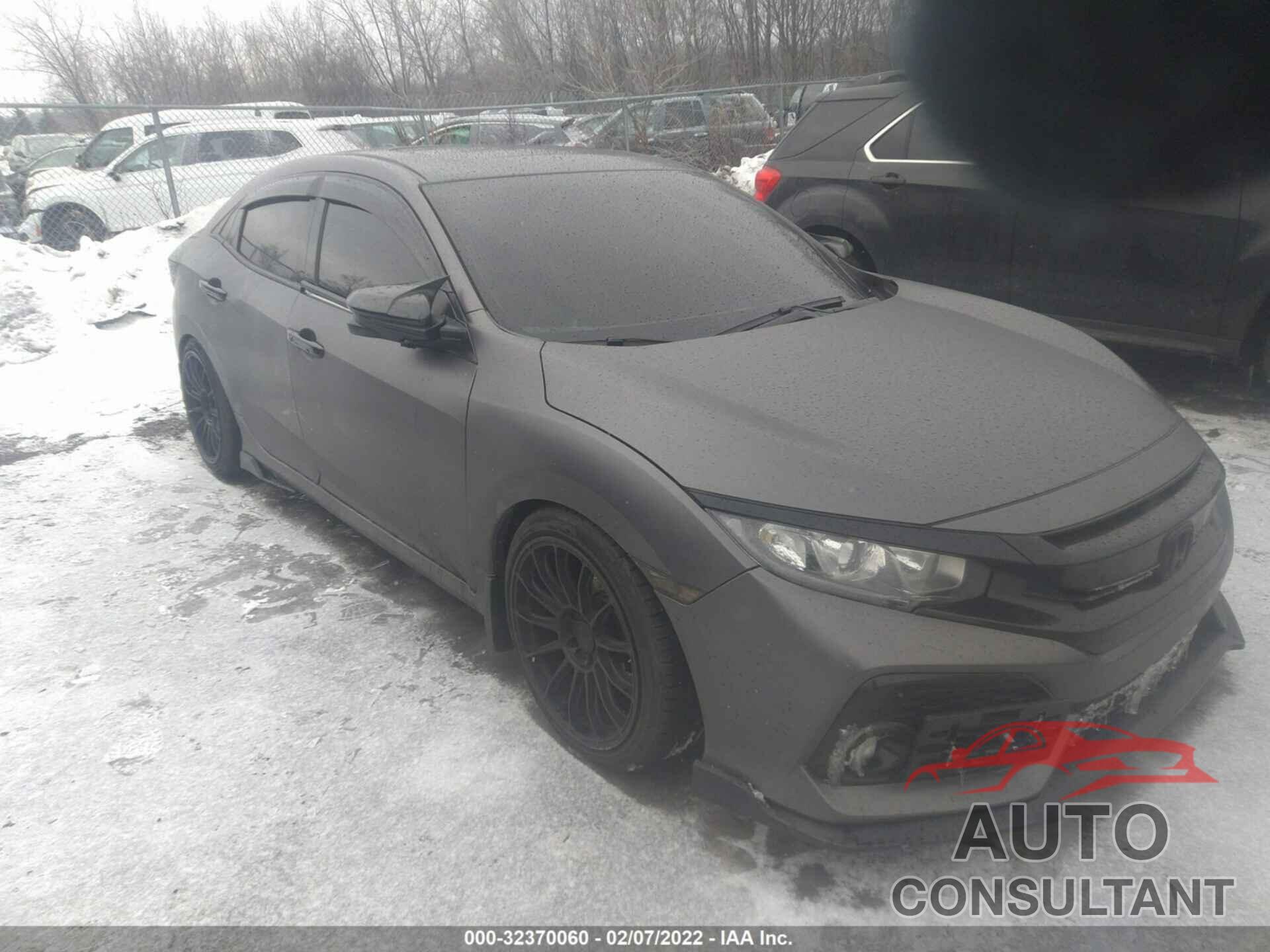 HONDA CIVIC HATCHBACK 2018 - SHHFK7H75JU412138