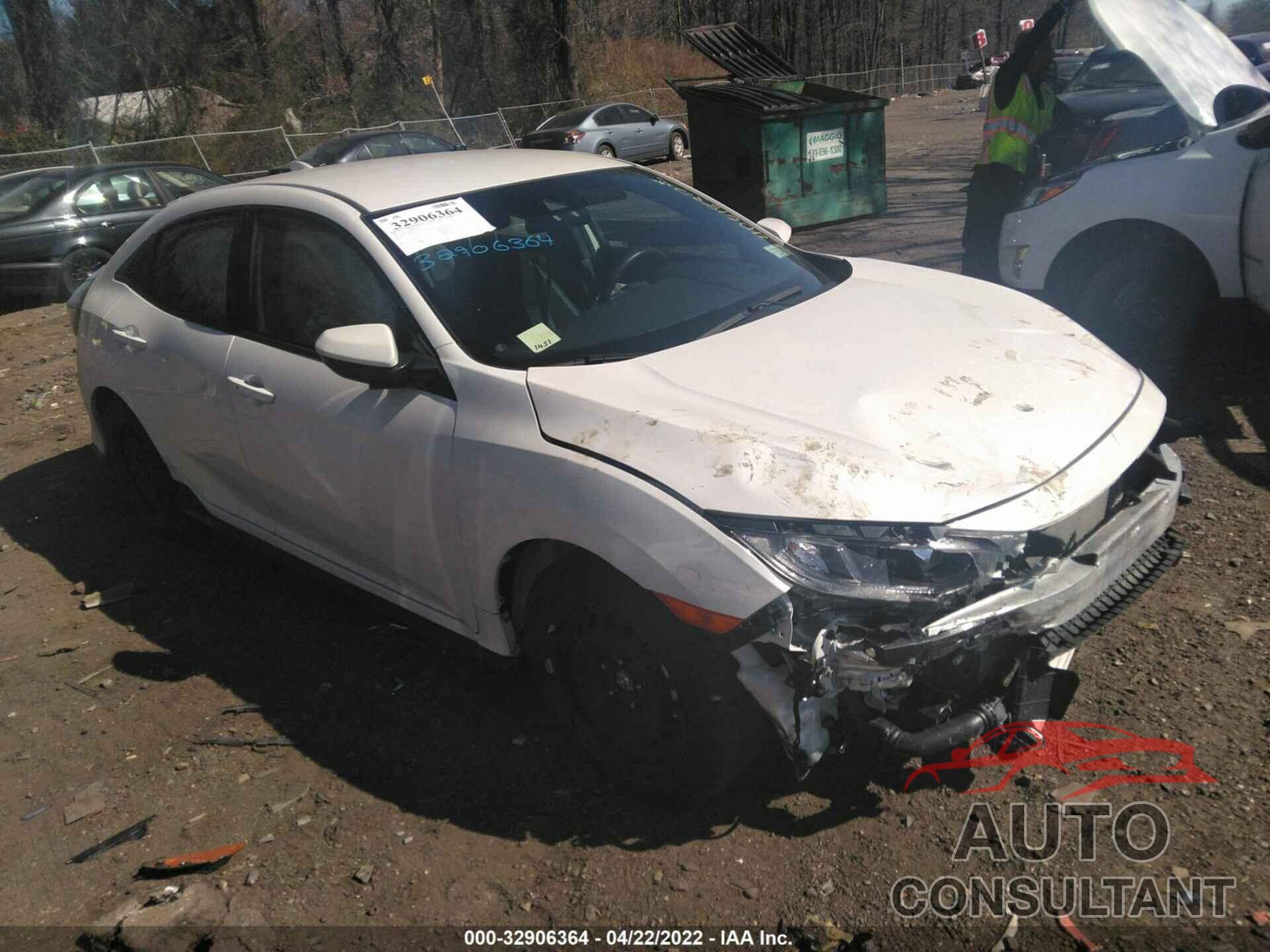 HONDA CIVIC HATCHBACK 2021 - SHHFK7H44MU419205