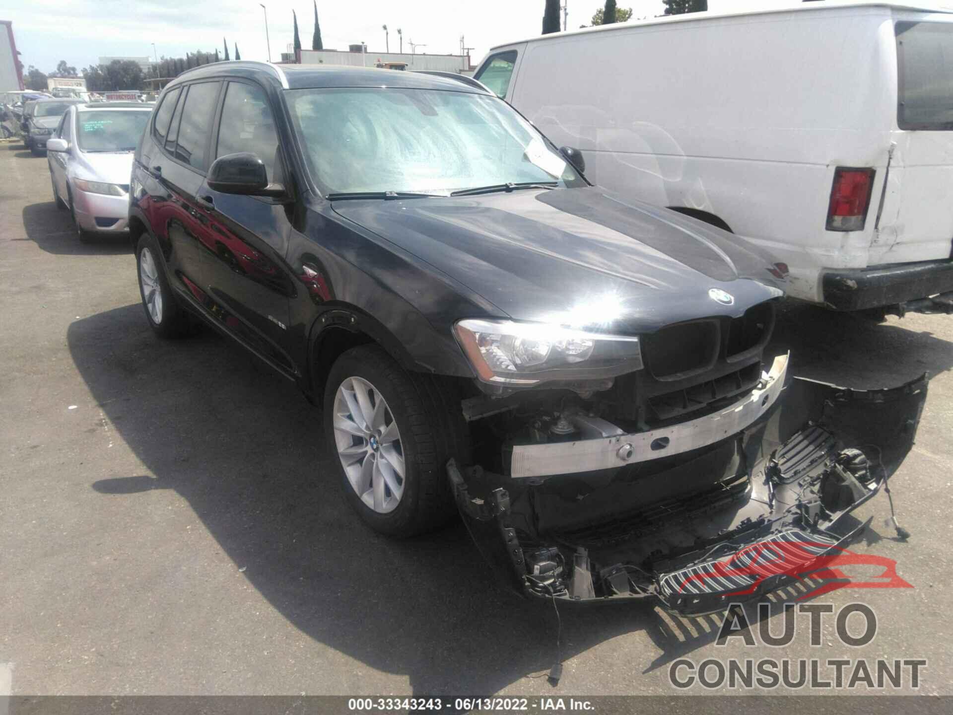 BMW X3 2017 - 5UXWZ7C33H0X40098