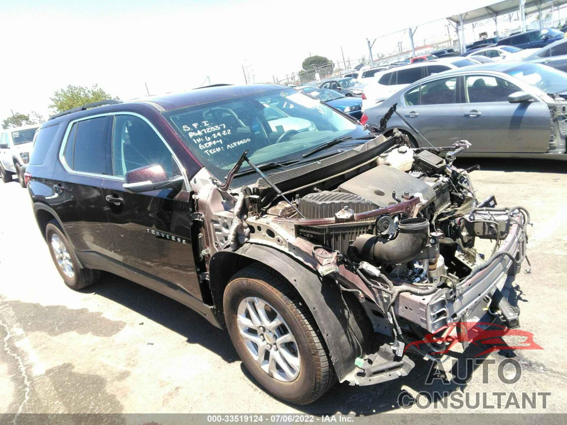 CHEVROLET TRAVERSE 2021 - 1GNERGKW6MJ138218