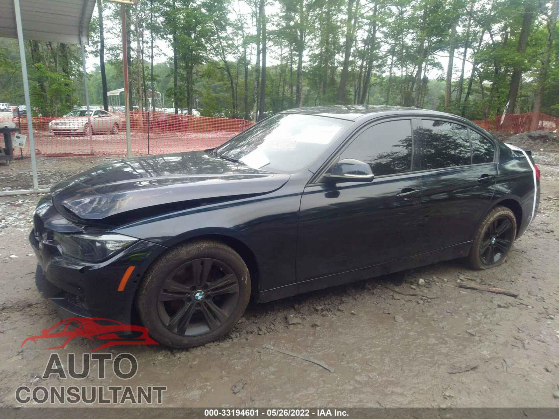 BMW 3 SERIES 2016 - WBA8E9G59GNT85871