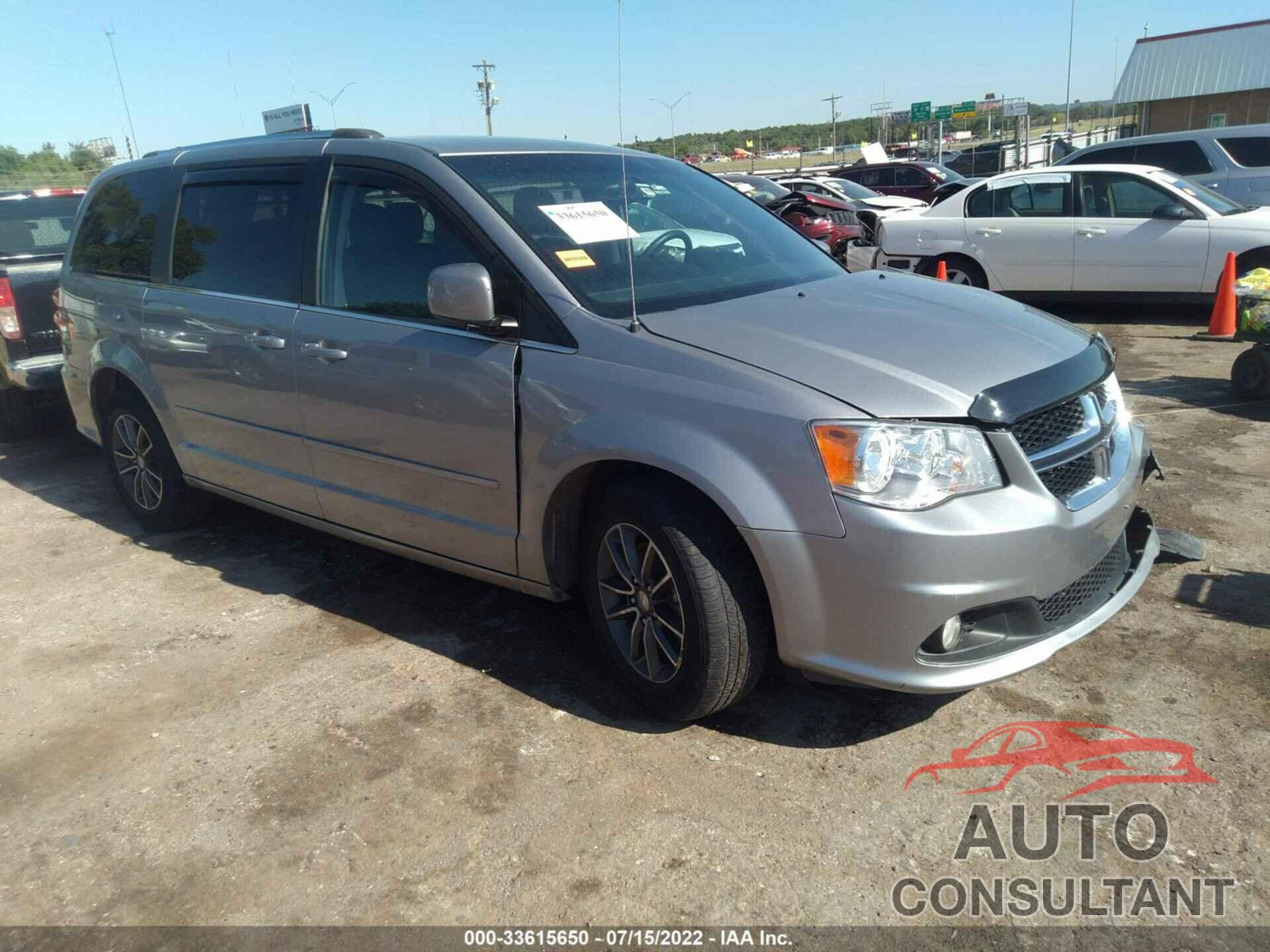 DODGE GRAND CARAVAN 2017 - 2C4RDGCG4HR573451