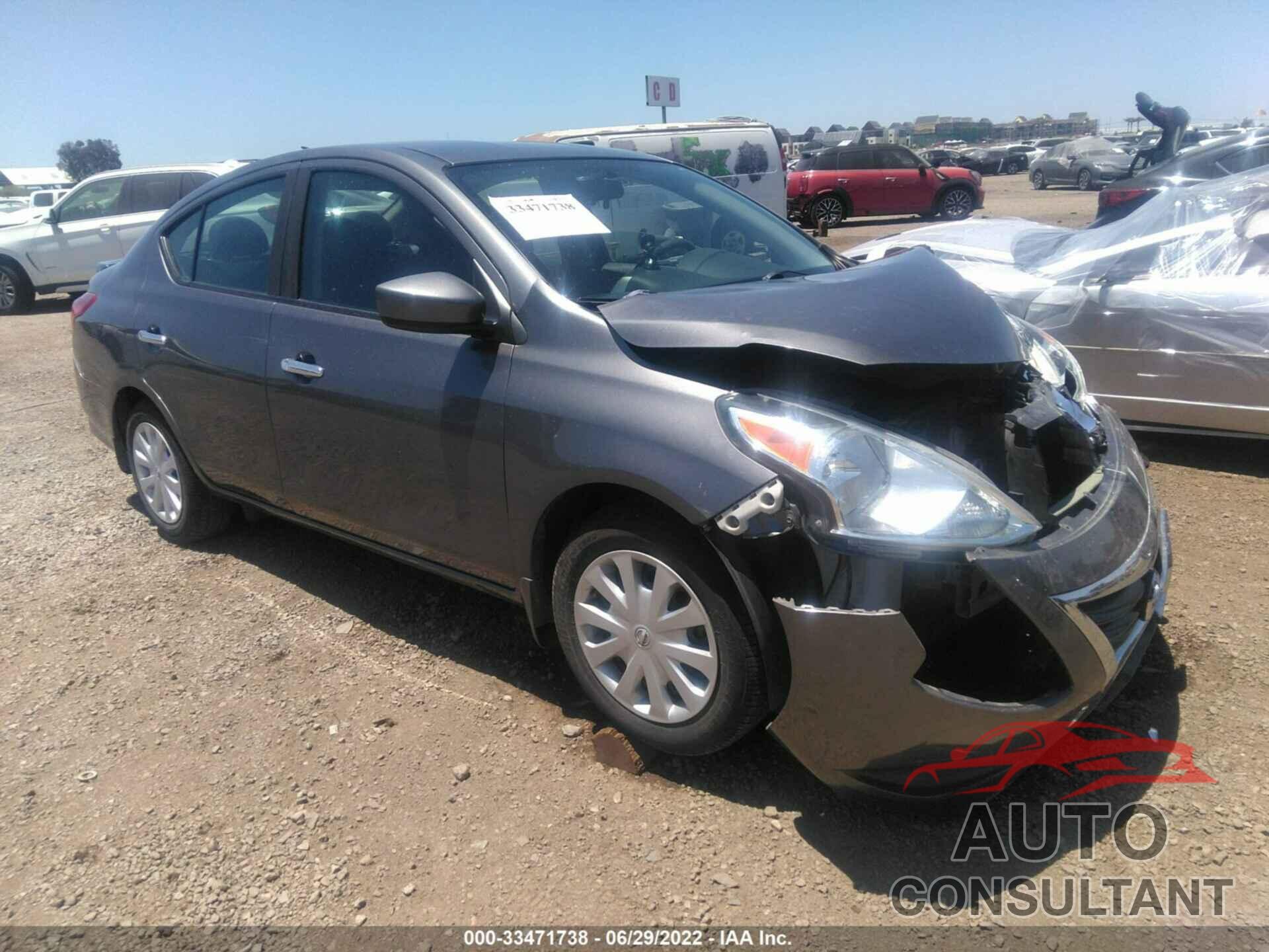 NISSAN VERSA 2016 - 3N1CN7AP0GL881060