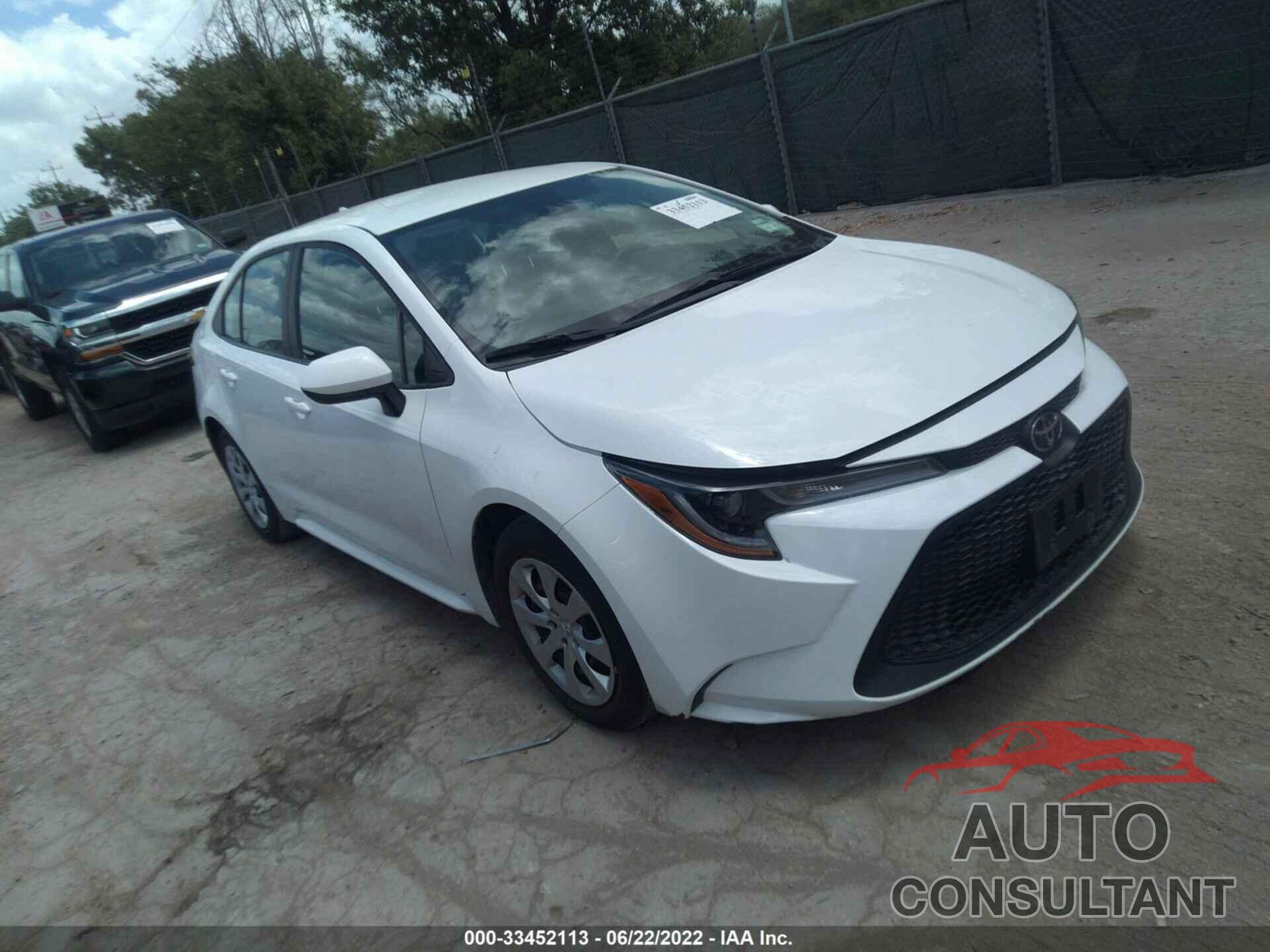 TOYOTA COROLLA 2021 - 5YFEPMAE6MP237641