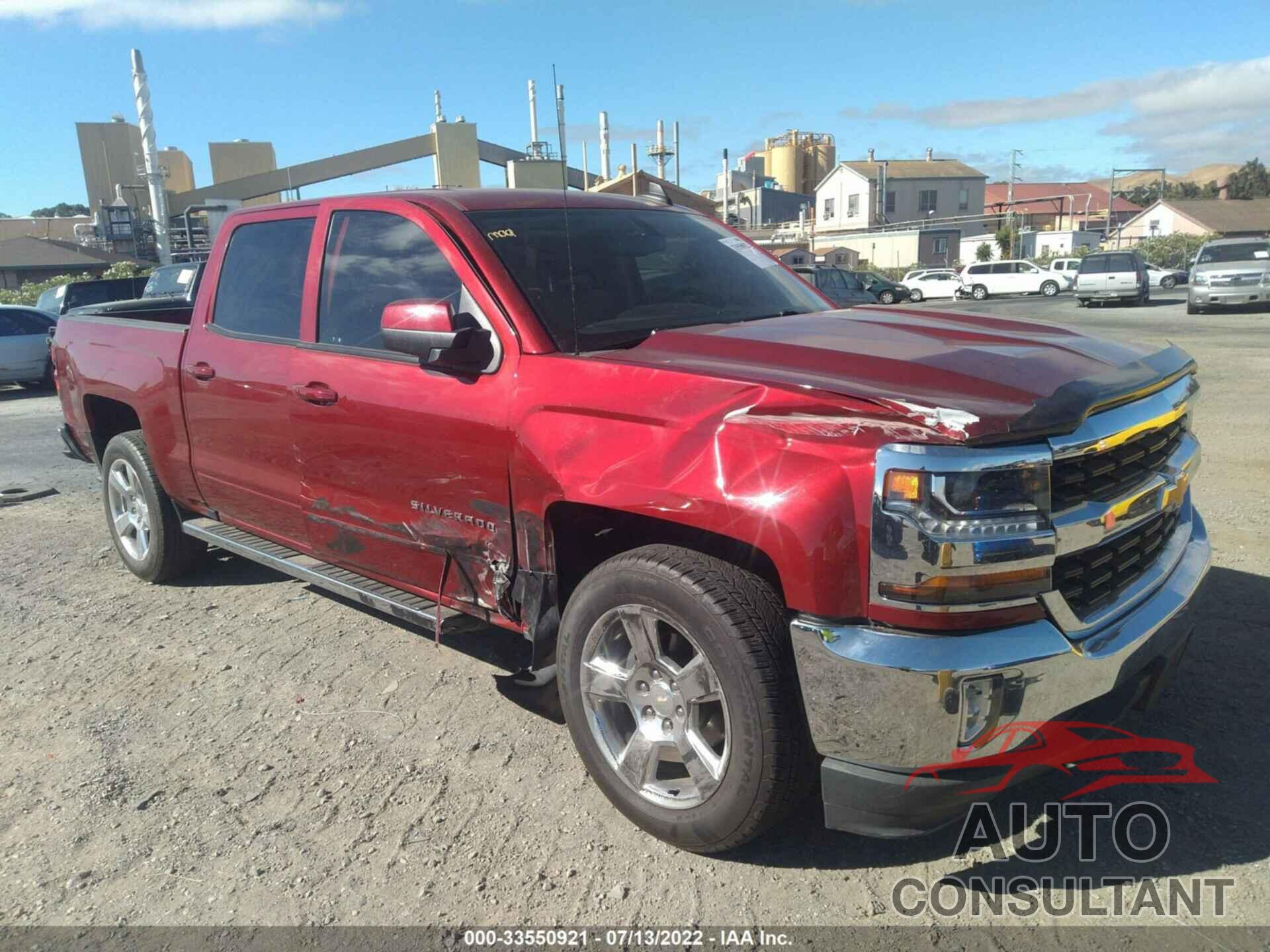 CHEVROLET SILVERADO 1500 2018 - 3GCPCREC9JG566877