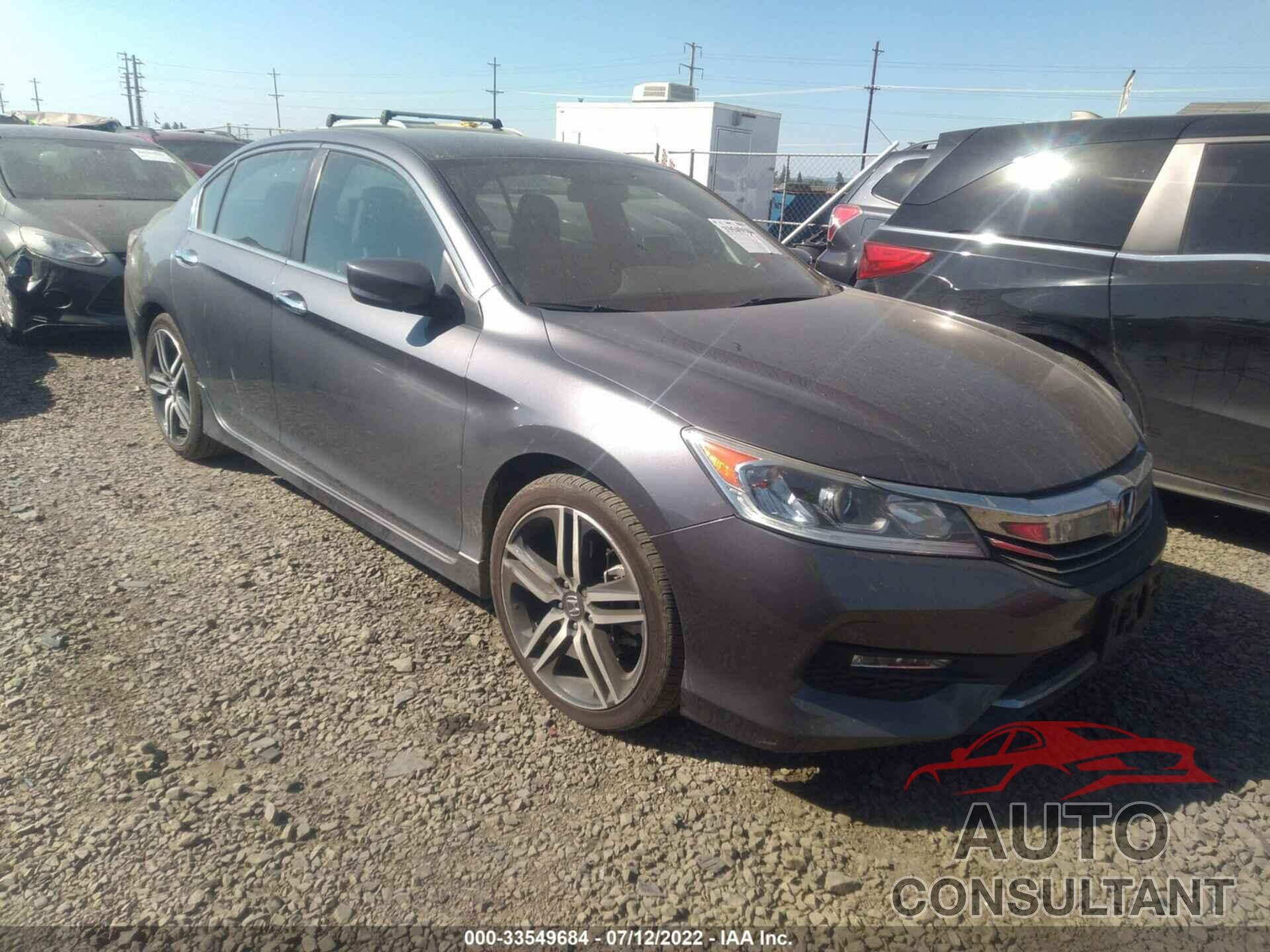 HONDA ACCORD SEDAN 2017 - 1HGCR2F54HA129318