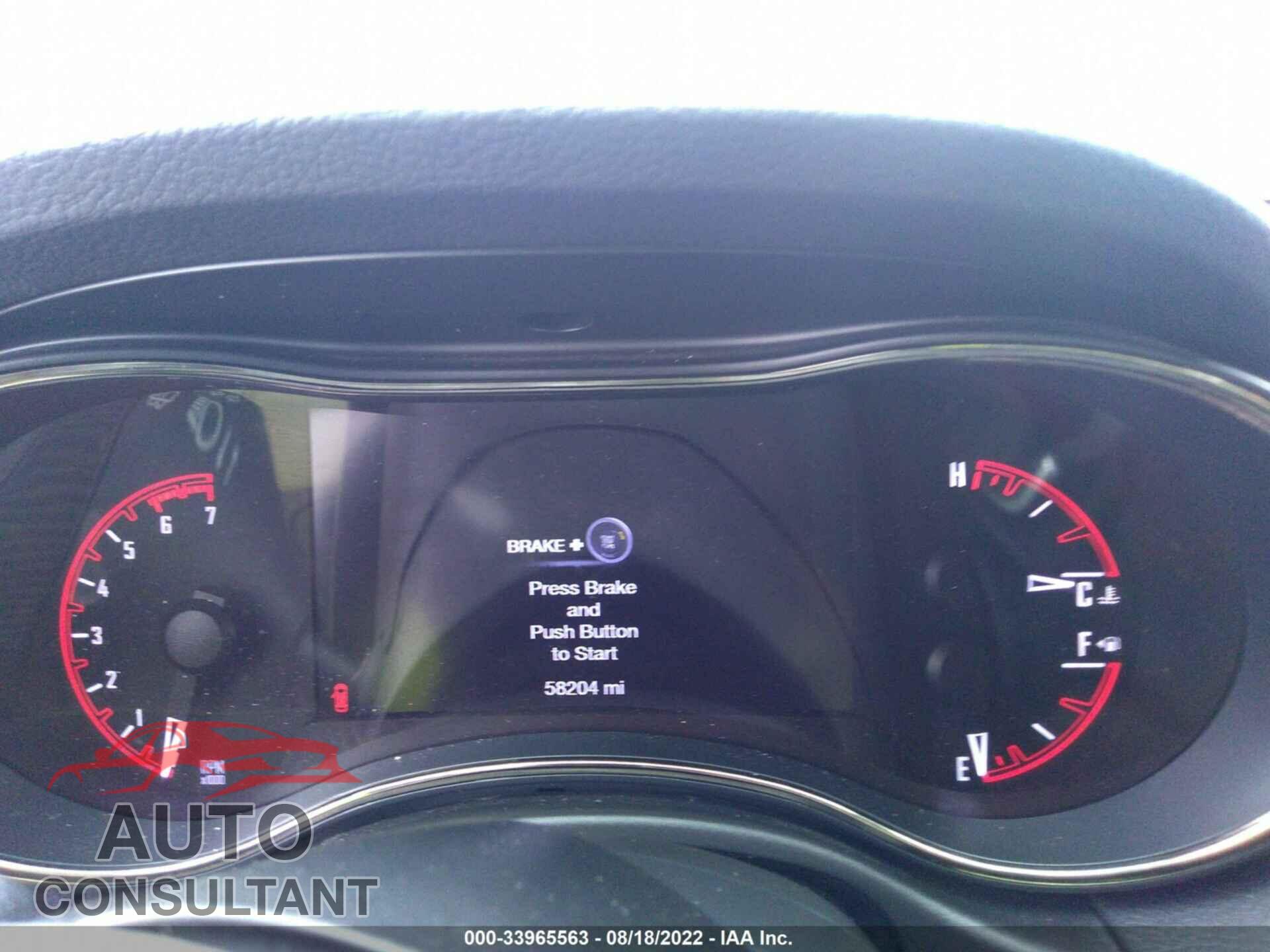 DODGE DURANGO 2020 - 1C4SDJCTXLC166649