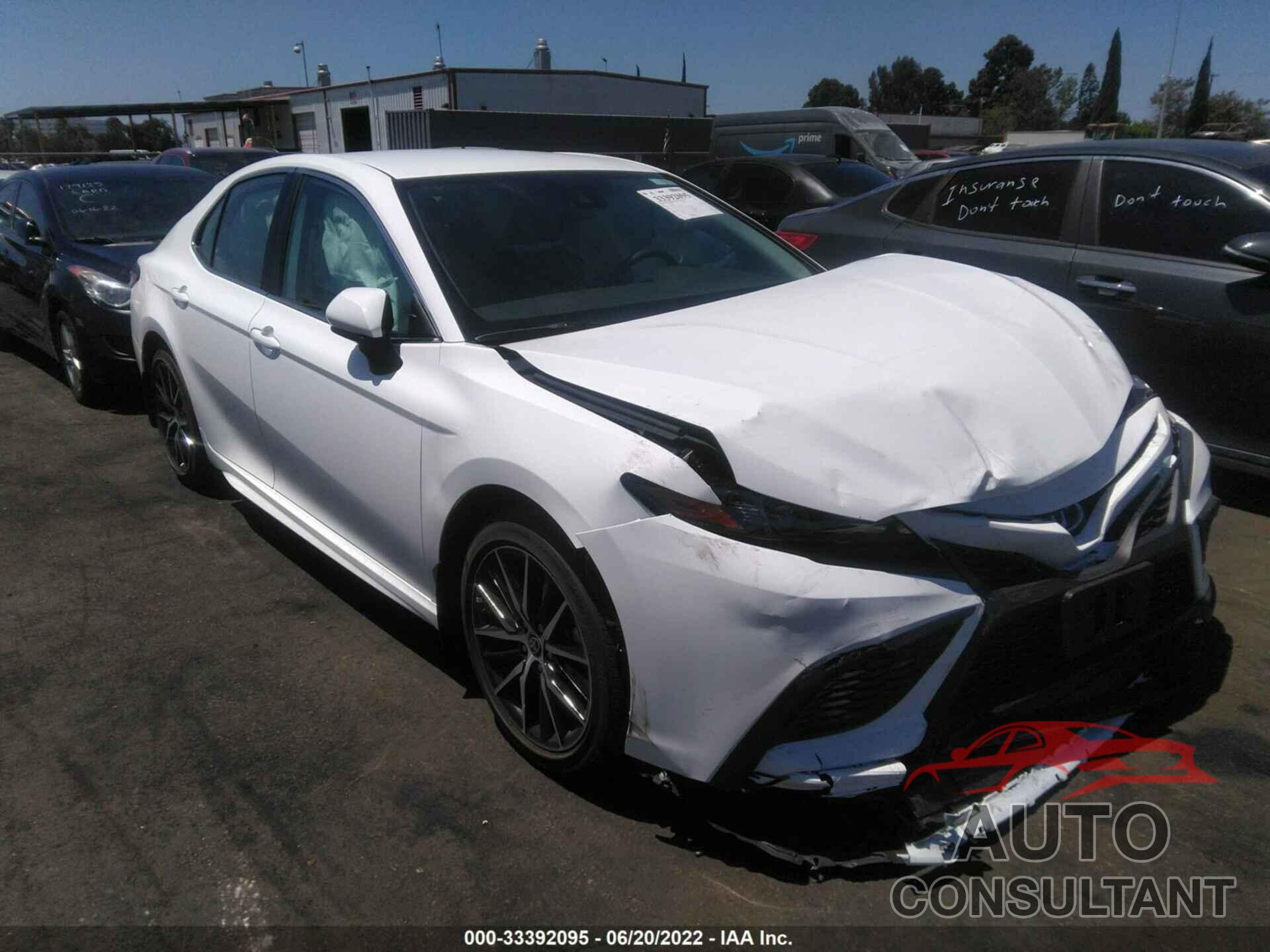 TOYOTA CAMRY 2021 - 4T1G11AK1MU496941
