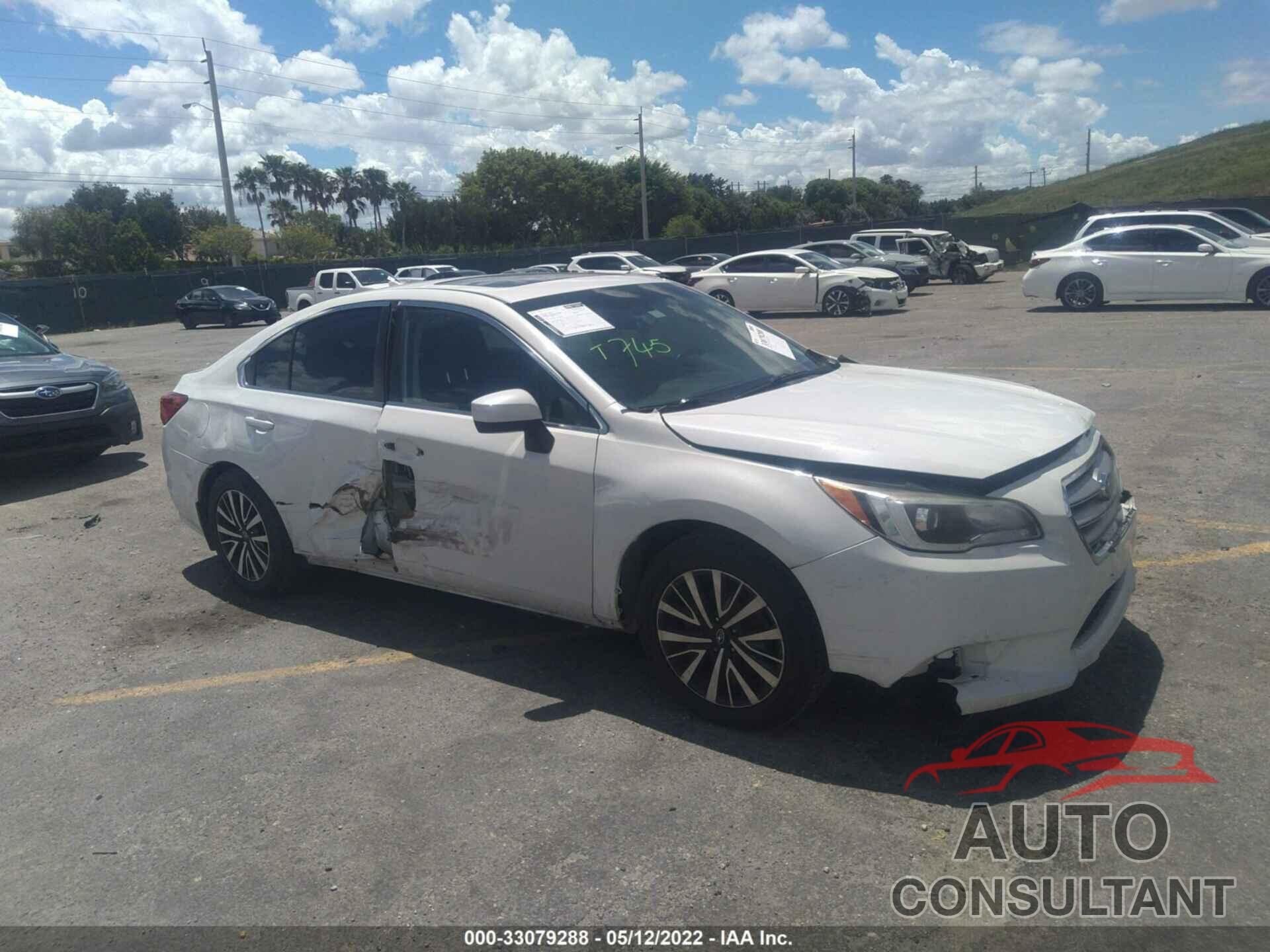 SUBARU LEGACY 2016 - 4S3BNBE66G3058805