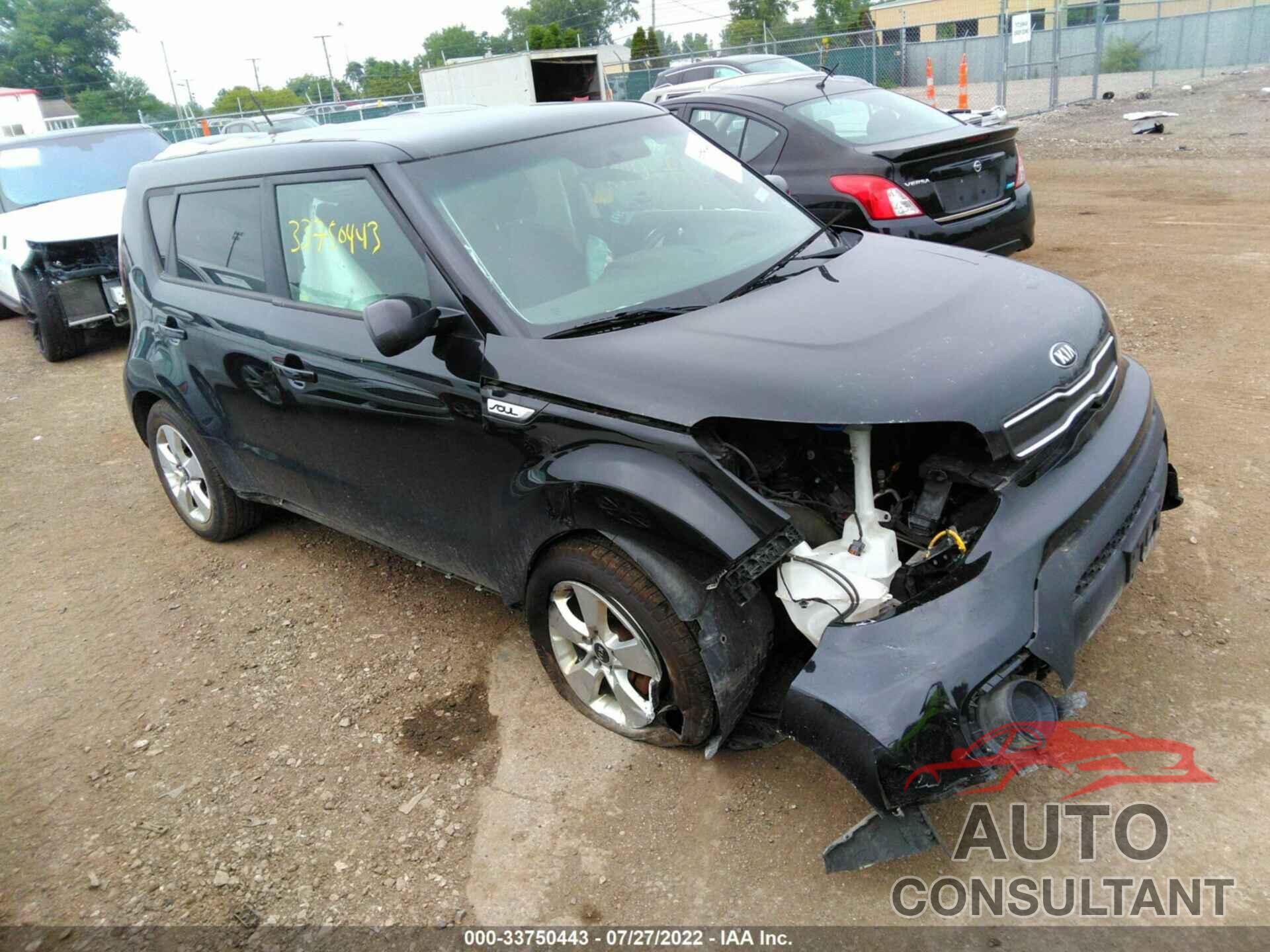 KIA SOUL 2018 - KNDJN2A22J7543571