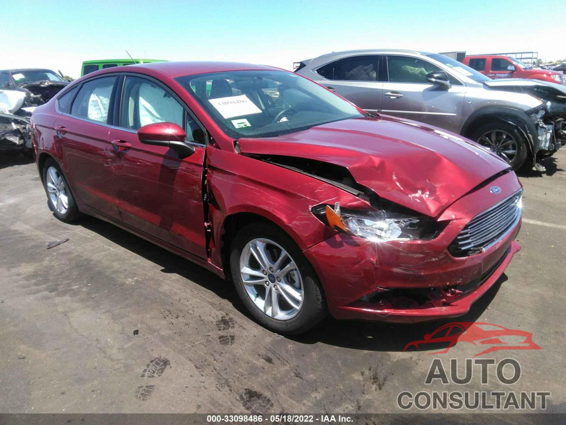 FORD FUSION 2018 - 3FA6P0HD8JR241180