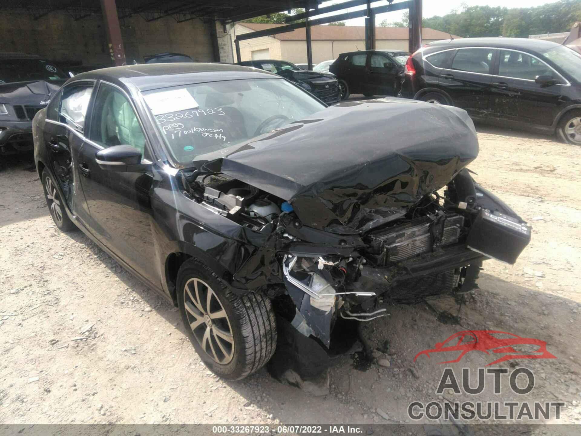 VOLKSWAGEN JETTA 2017 - 3VWDB7AJ6HM400209