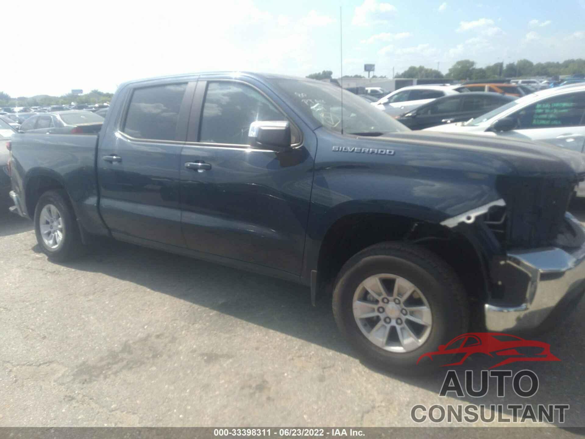 CHEVROLET SILVERADO 1500 2021 - 3GCPWCED1MG435217
