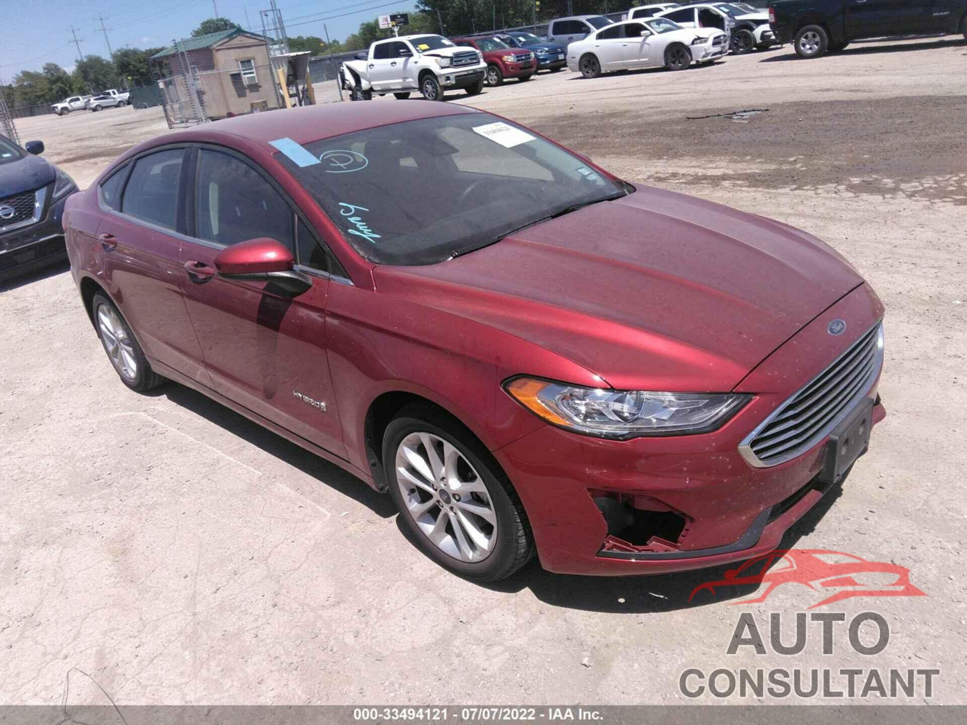 FORD FUSION HYBRID 2019 - 3FA6P0LU4KR224966