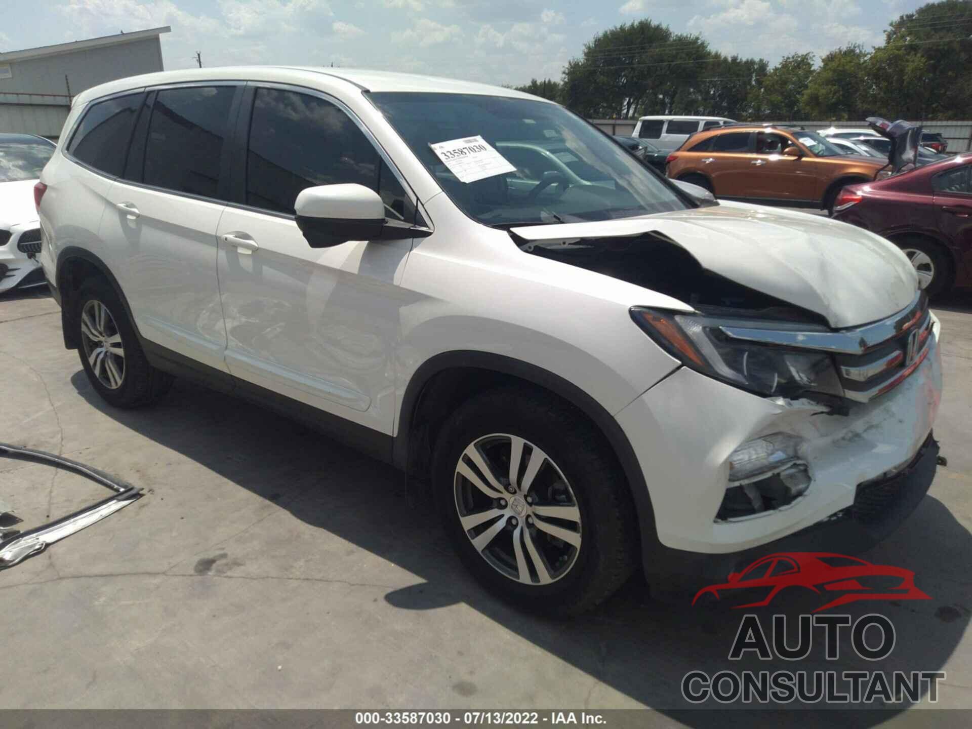 HONDA PILOT 2018 - 5FNYF5H30JB007157