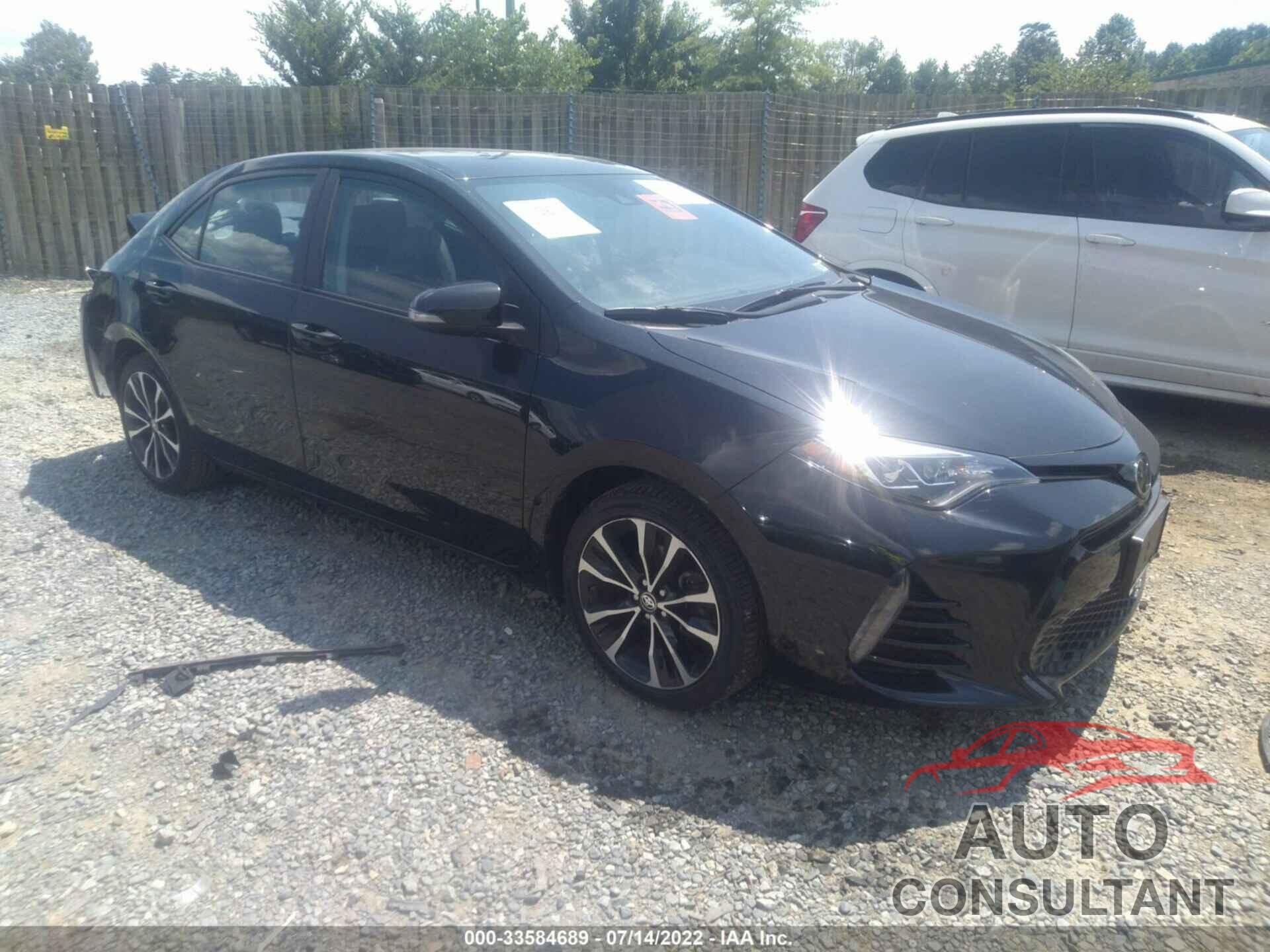 TOYOTA COROLLA 2019 - 2T1BURHE6KC151774