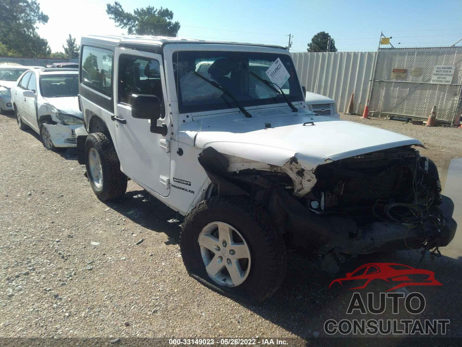 JEEP WRANGLER 2016 - 1C4AJWAG3GL188473