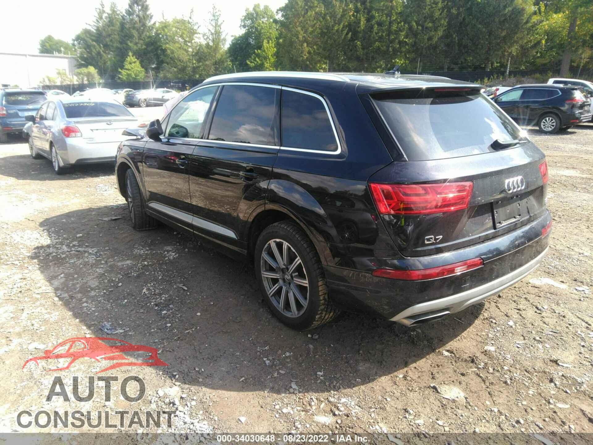 AUDI Q7 2017 - WA1VAAF7XHD049704