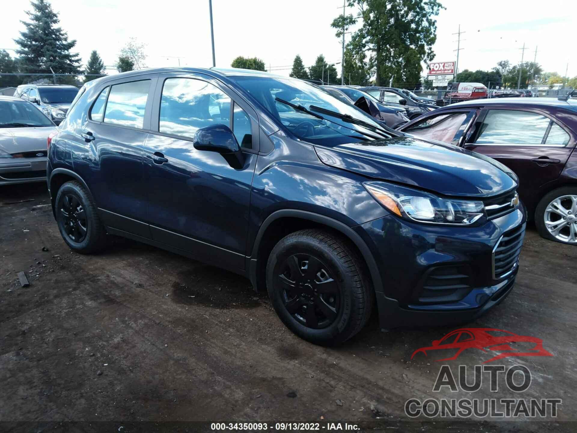 CHEVROLET TRAX 2018 - 3GNCJKSB2JL381625