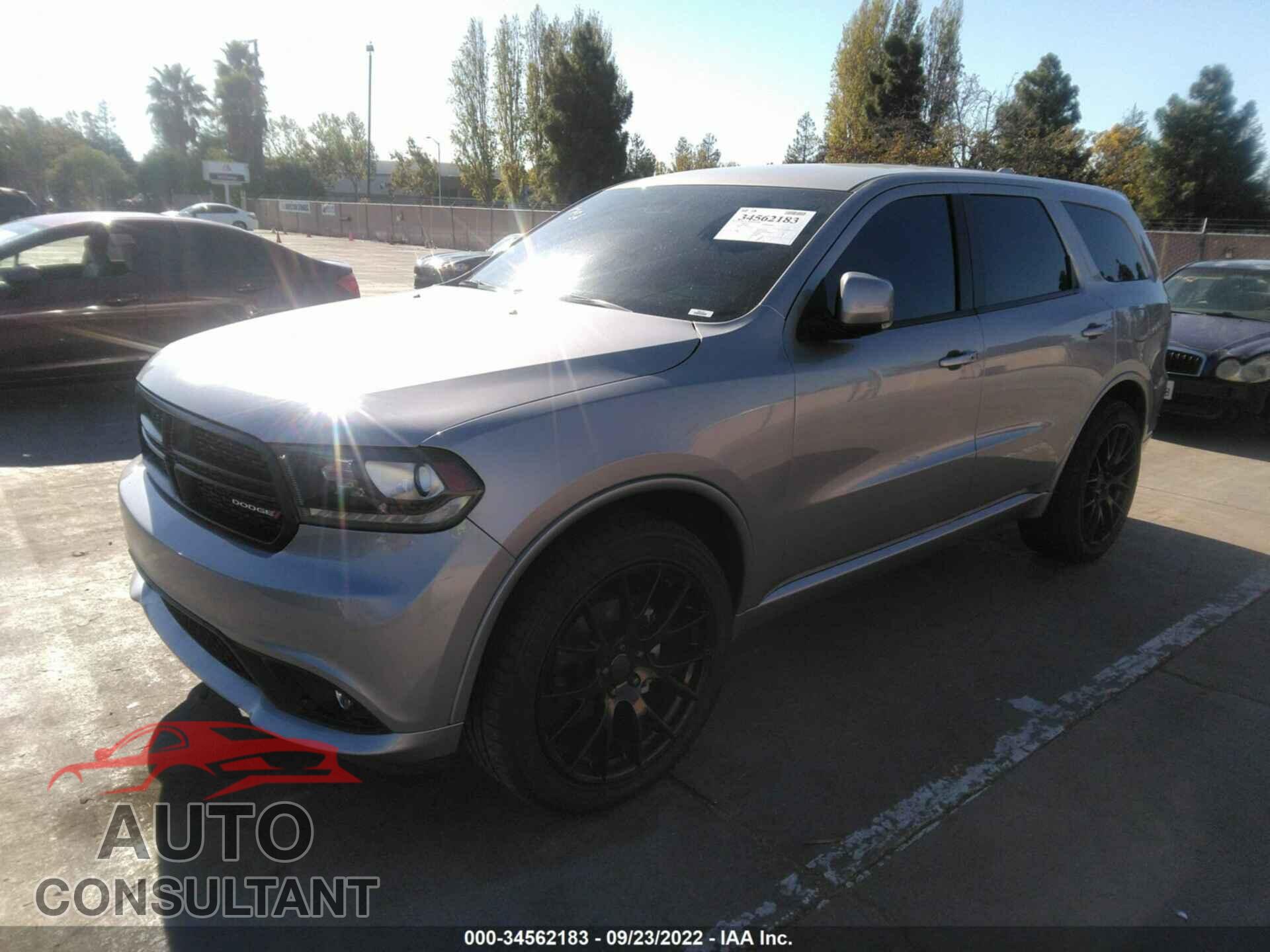 DODGE DURANGO 2018 - 1C4RDJDG6JC160554