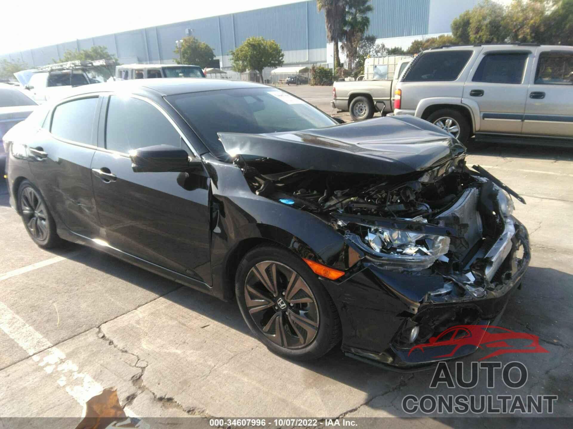 HONDA CIVIC HATCHBACK 2018 - SHHFK7H55JU203187