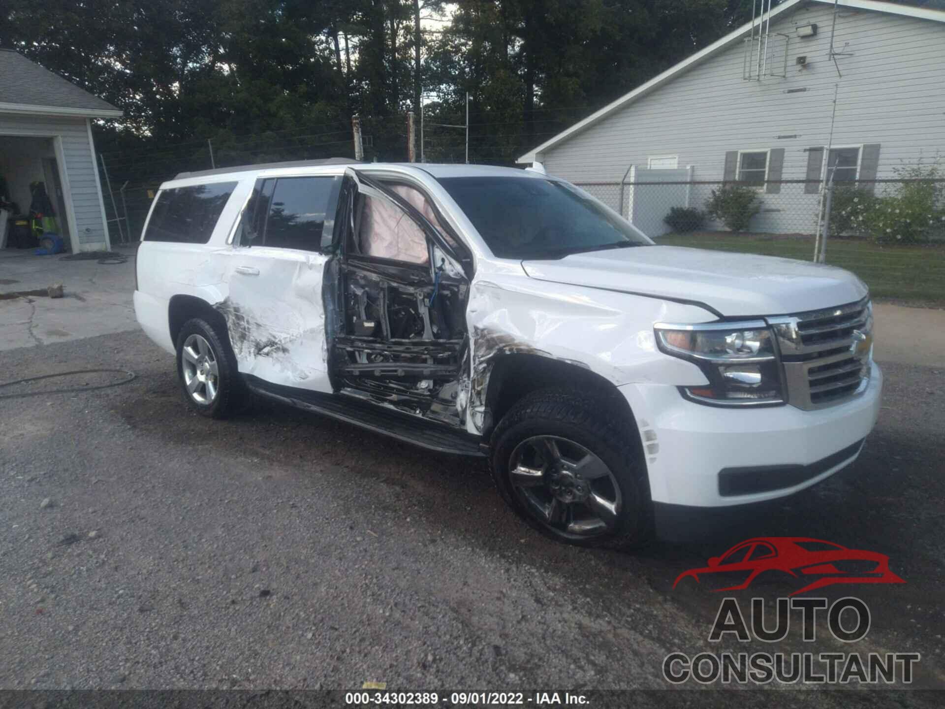 CHEVROLET SUBURBAN 2016 - 1GNSKHKC3GR376133