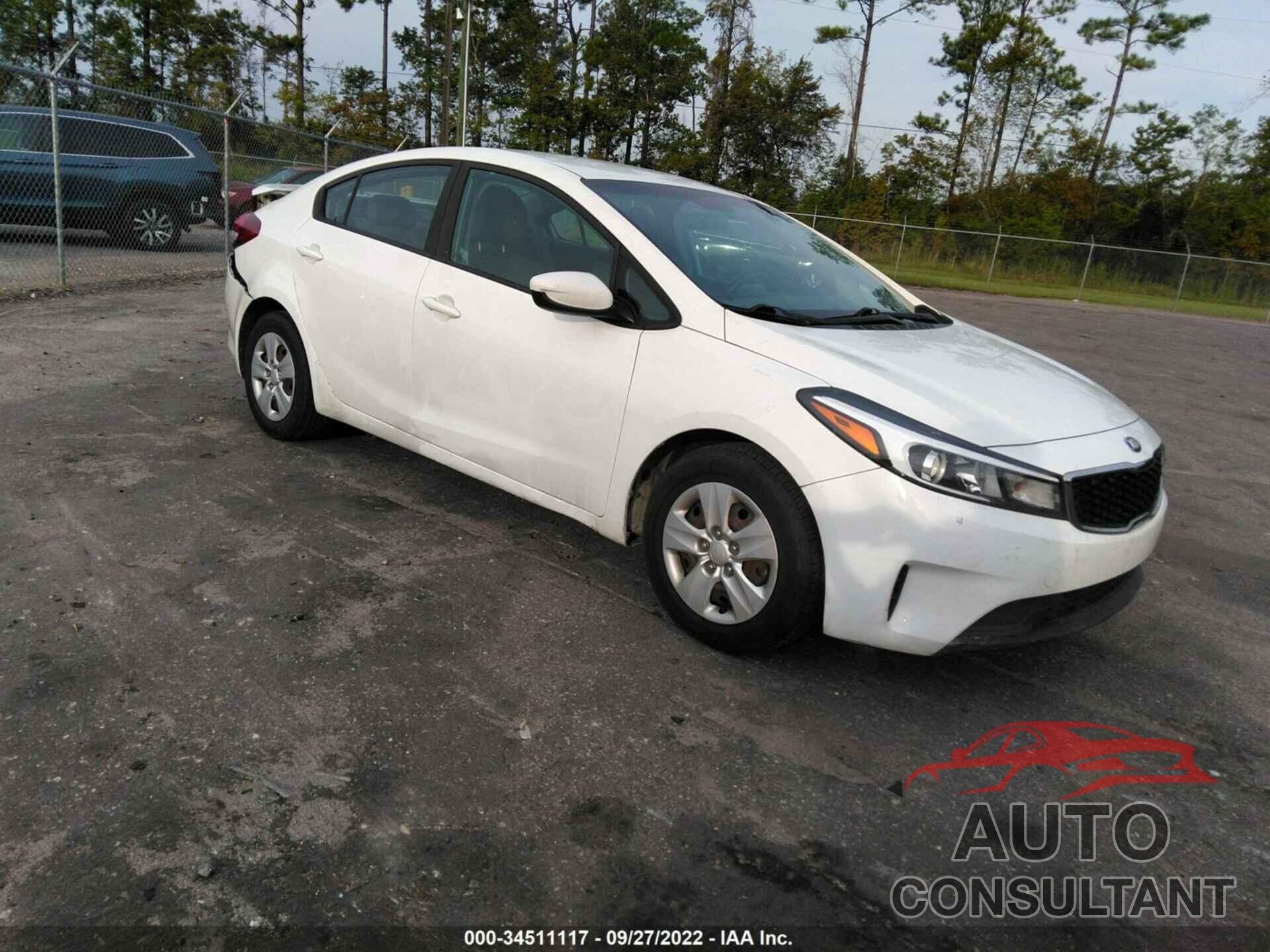 KIA FORTE 2017 - 3KPFK4A79HE019737