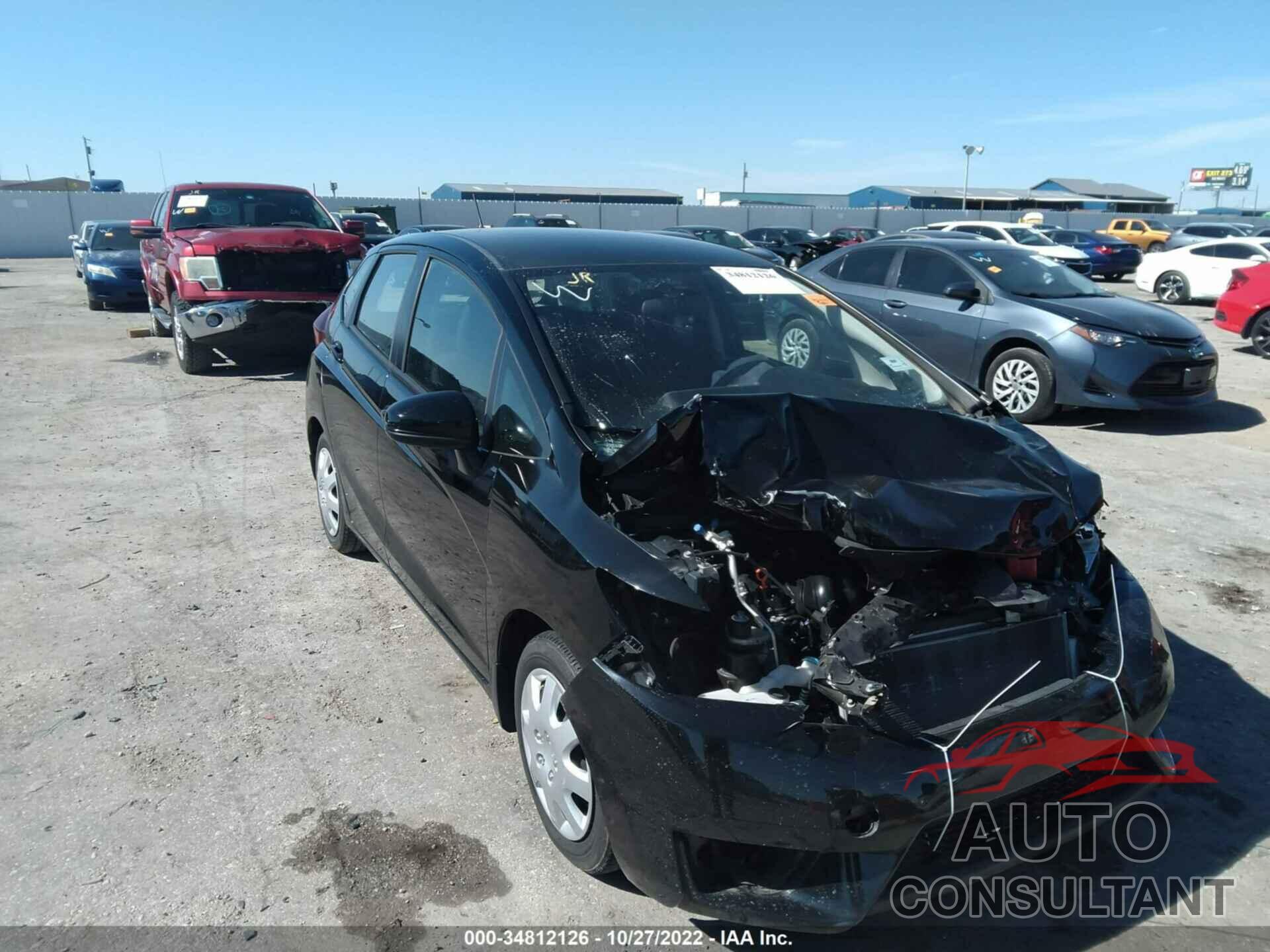 HONDA FIT 2015 - 3HGGK5H50FM753654