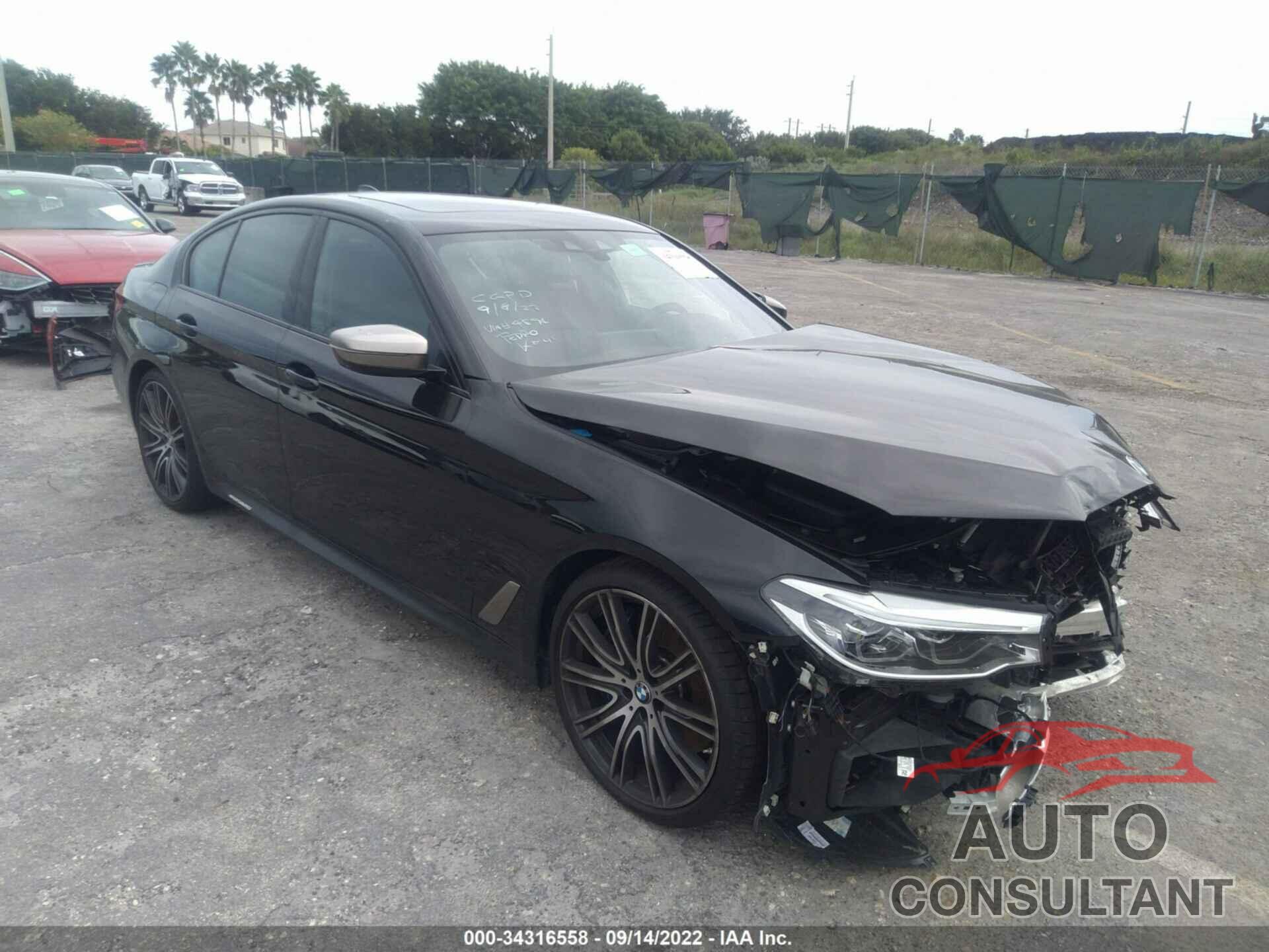 BMW 5 SERIES 2019 - WBAJB9C57KB464594