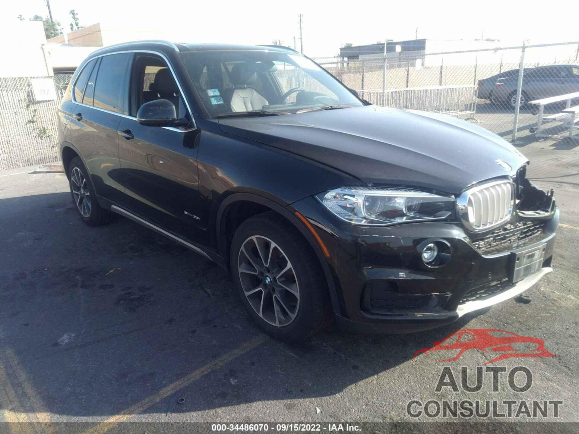 BMW X5 2017 - 5UXKR2C32H0X05991