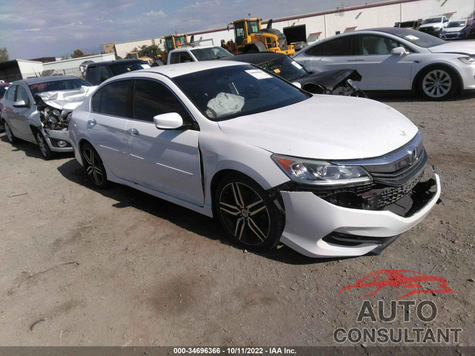 HONDA ACCORD SEDAN 2017 - 1HGCR2F59HA175310