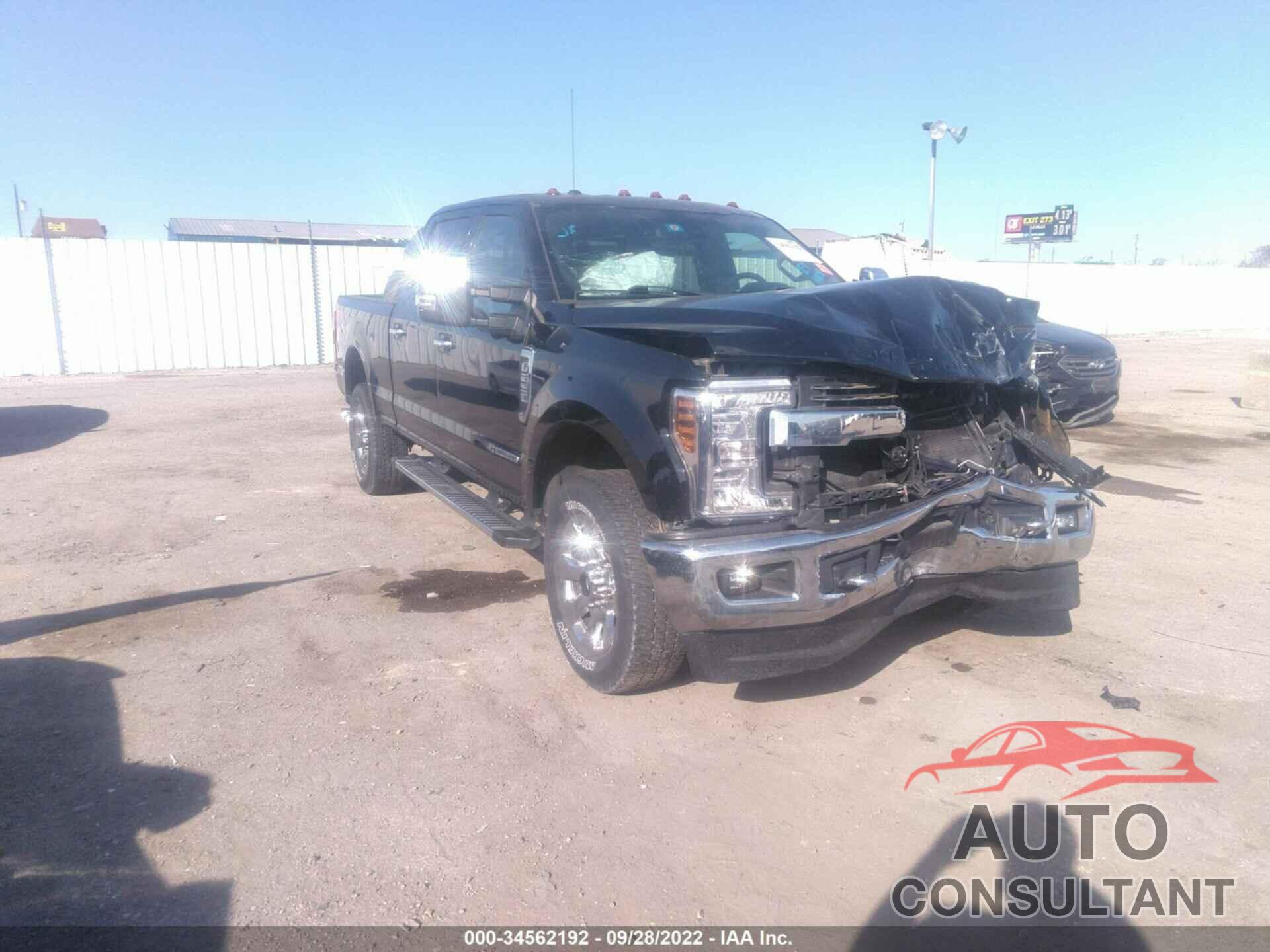 FORD SUPER DUTY F-250 SRW 2018 - 1FT7W2BT5JEB59200