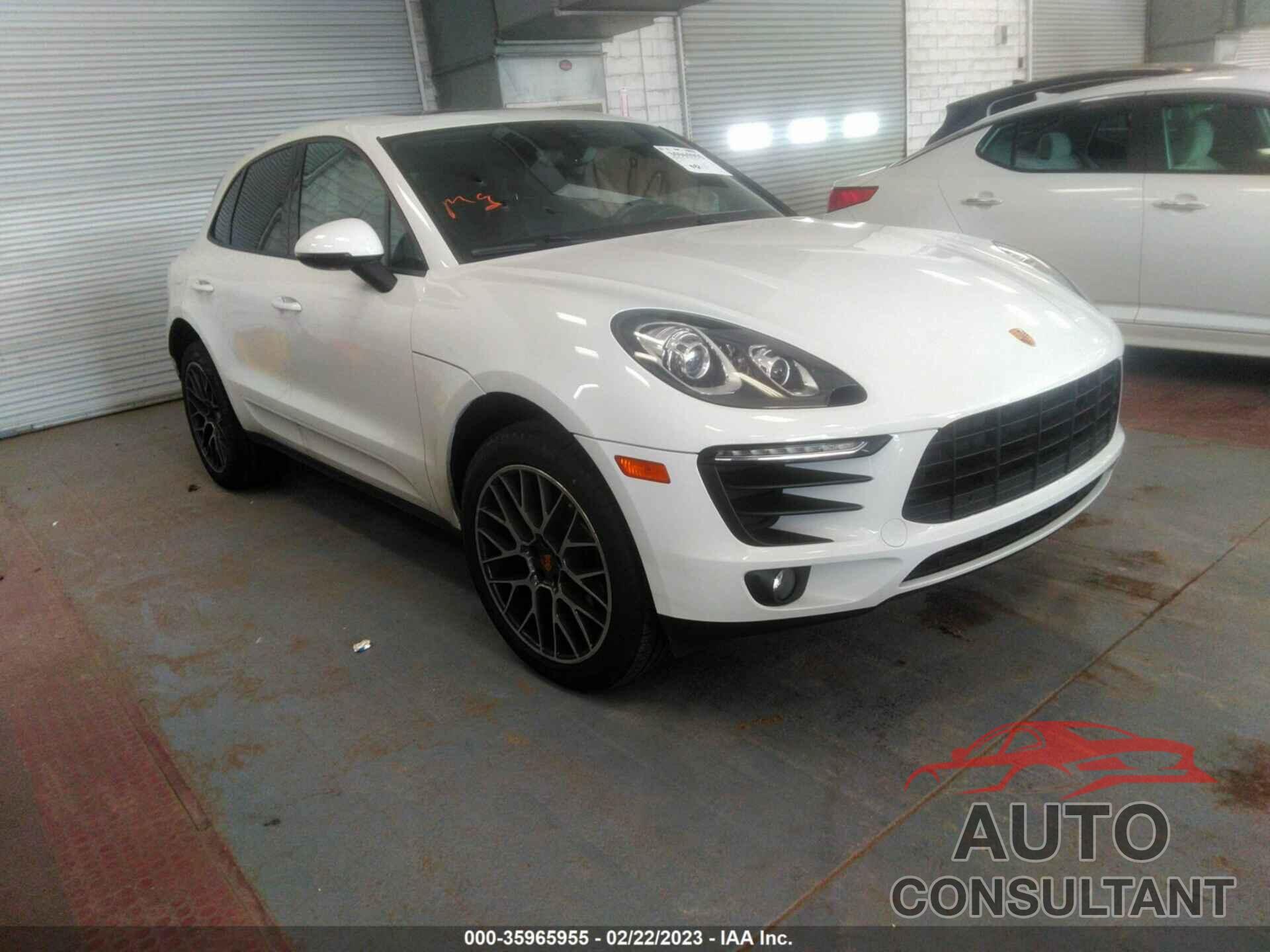 PORSCHE MACAN 2018 - WP1AA2A5XJLB05179