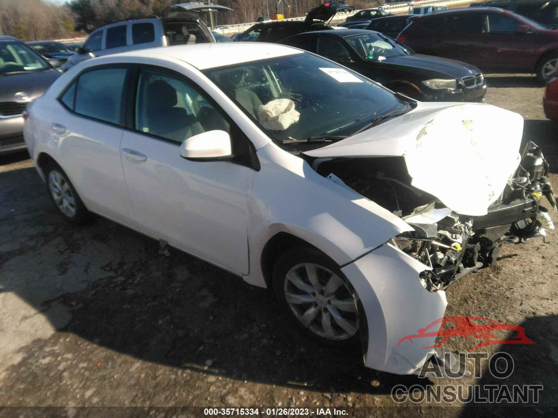 TOYOTA COROLLA 2016 - 5YFBURHEXGP557354