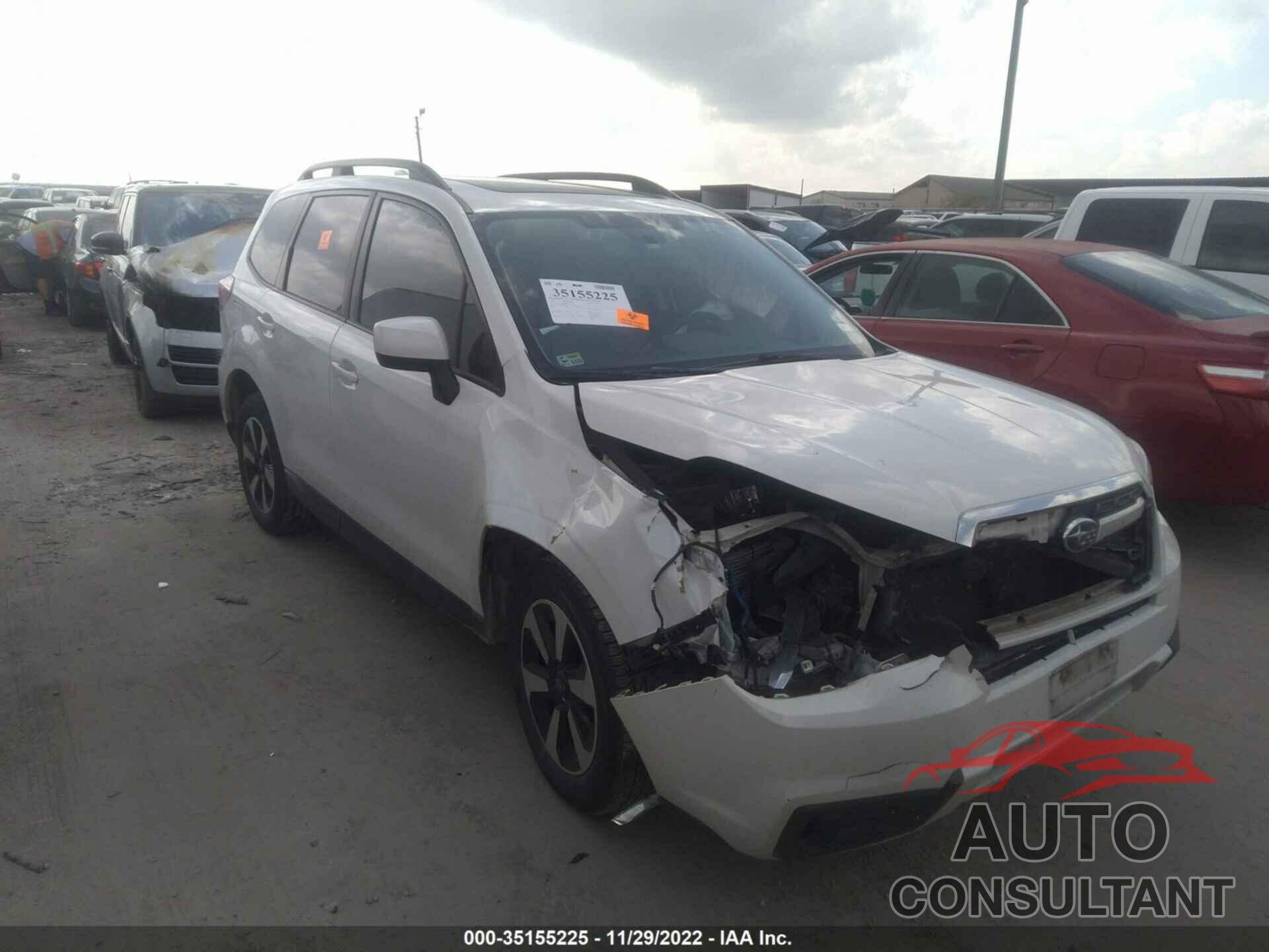 SUBARU FORESTER 2017 - JF2SJAGC6HH565301