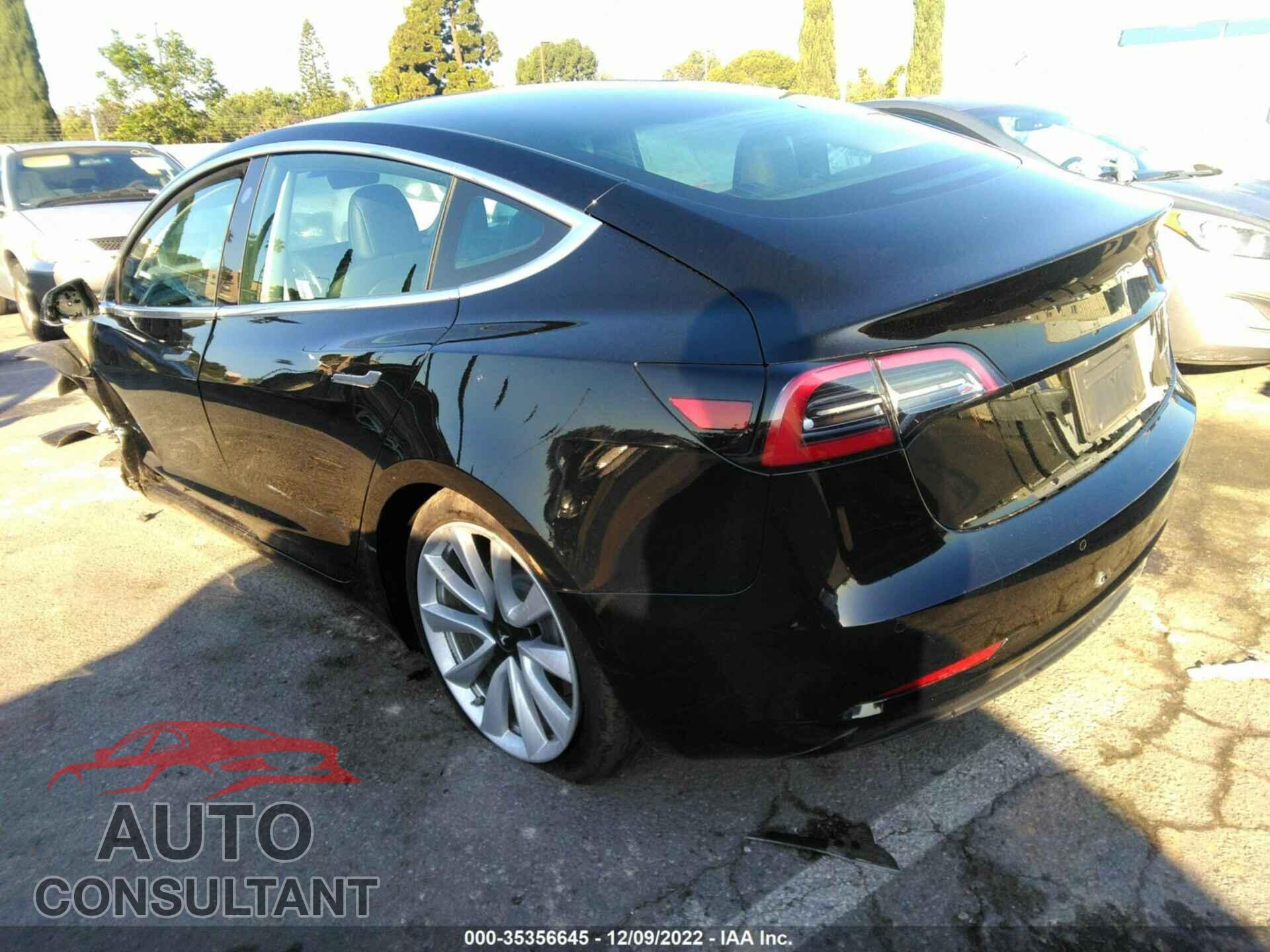 TESLA MODEL 3 2019 - 5YJ3E1EB5KF433543