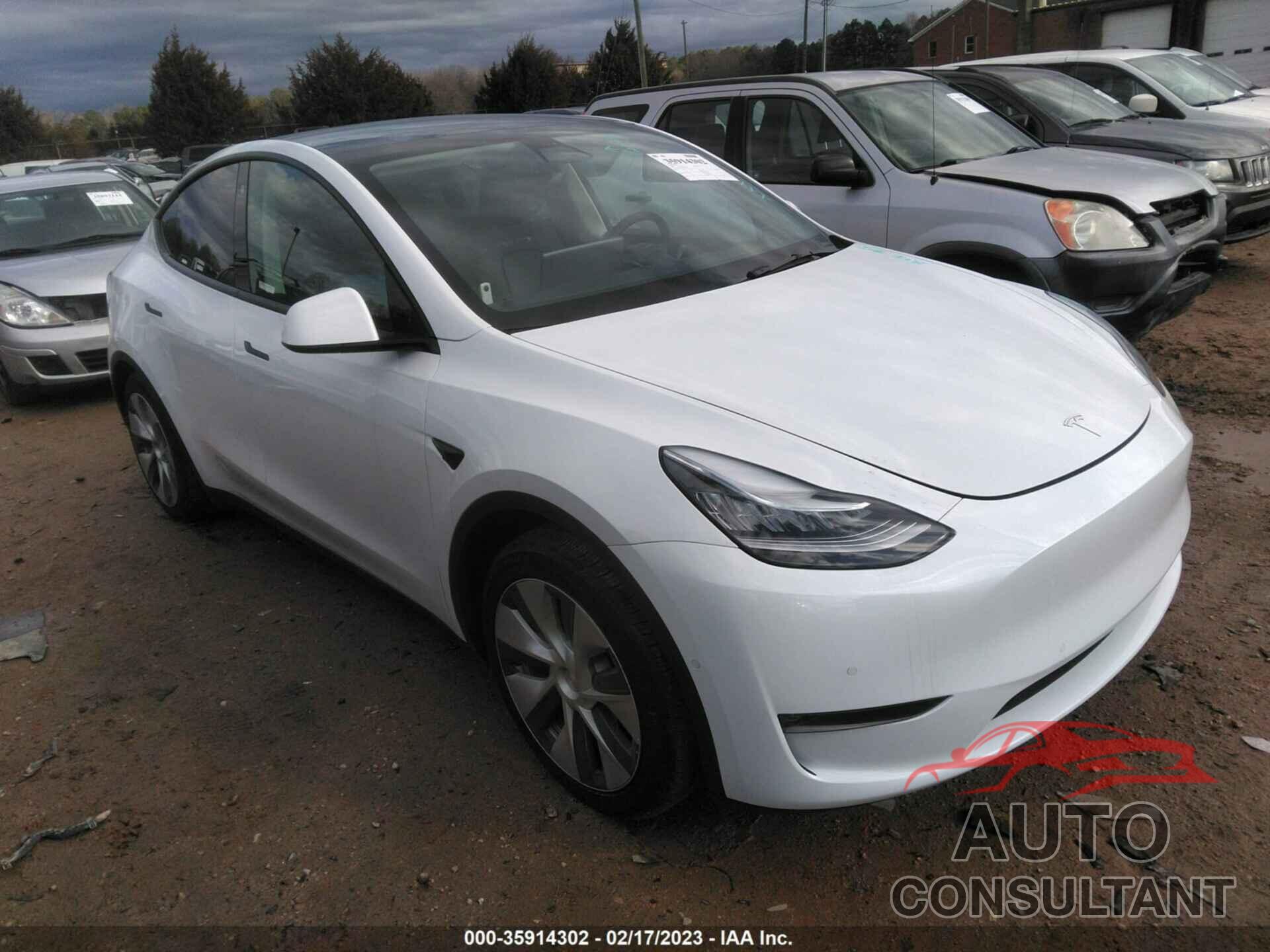 TESLA MODEL Y 2022 - 7SAYGAEE9NF339750