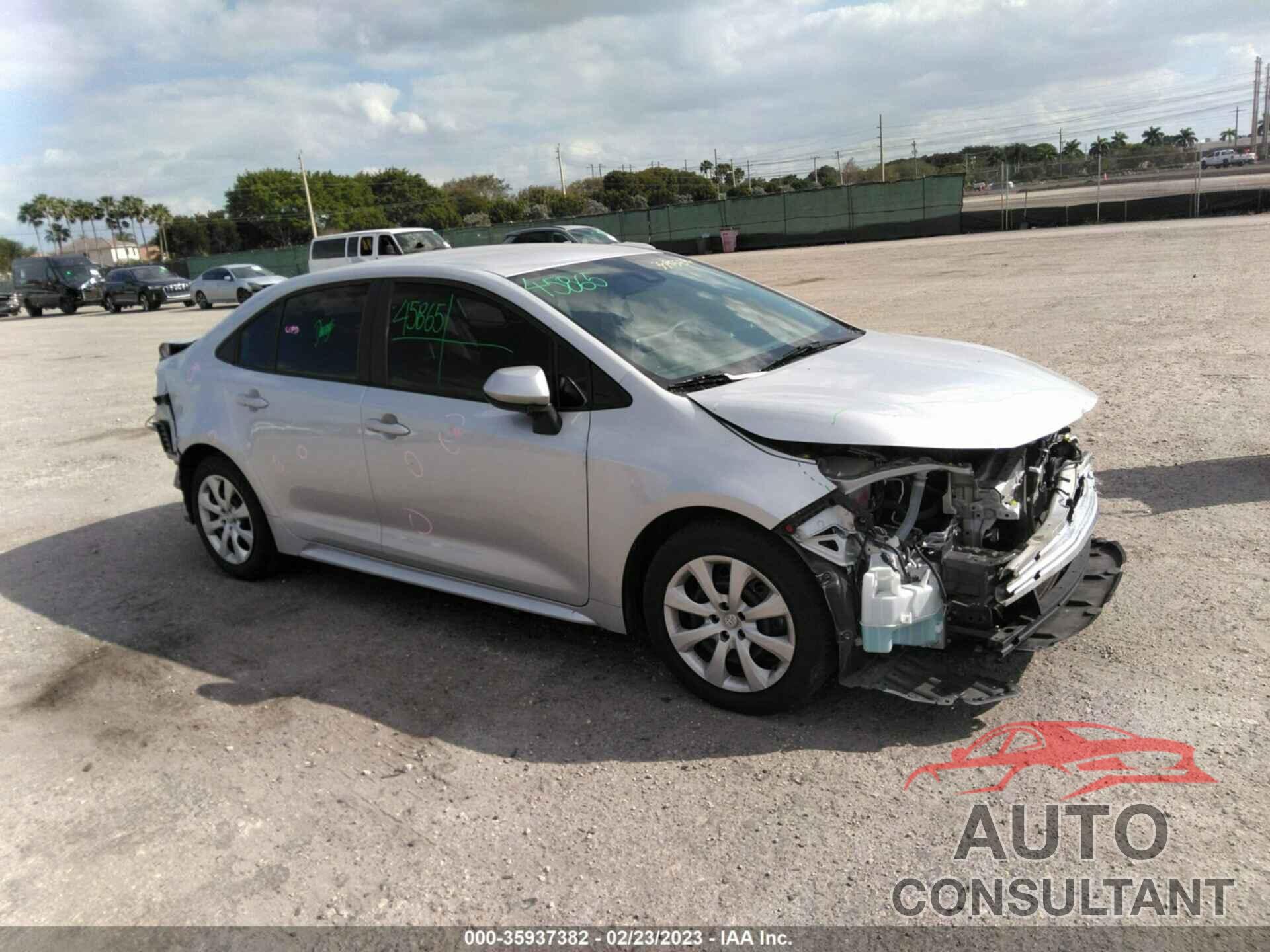 TOYOTA COROLLA 2020 - 5YFEPRAE3LP142966