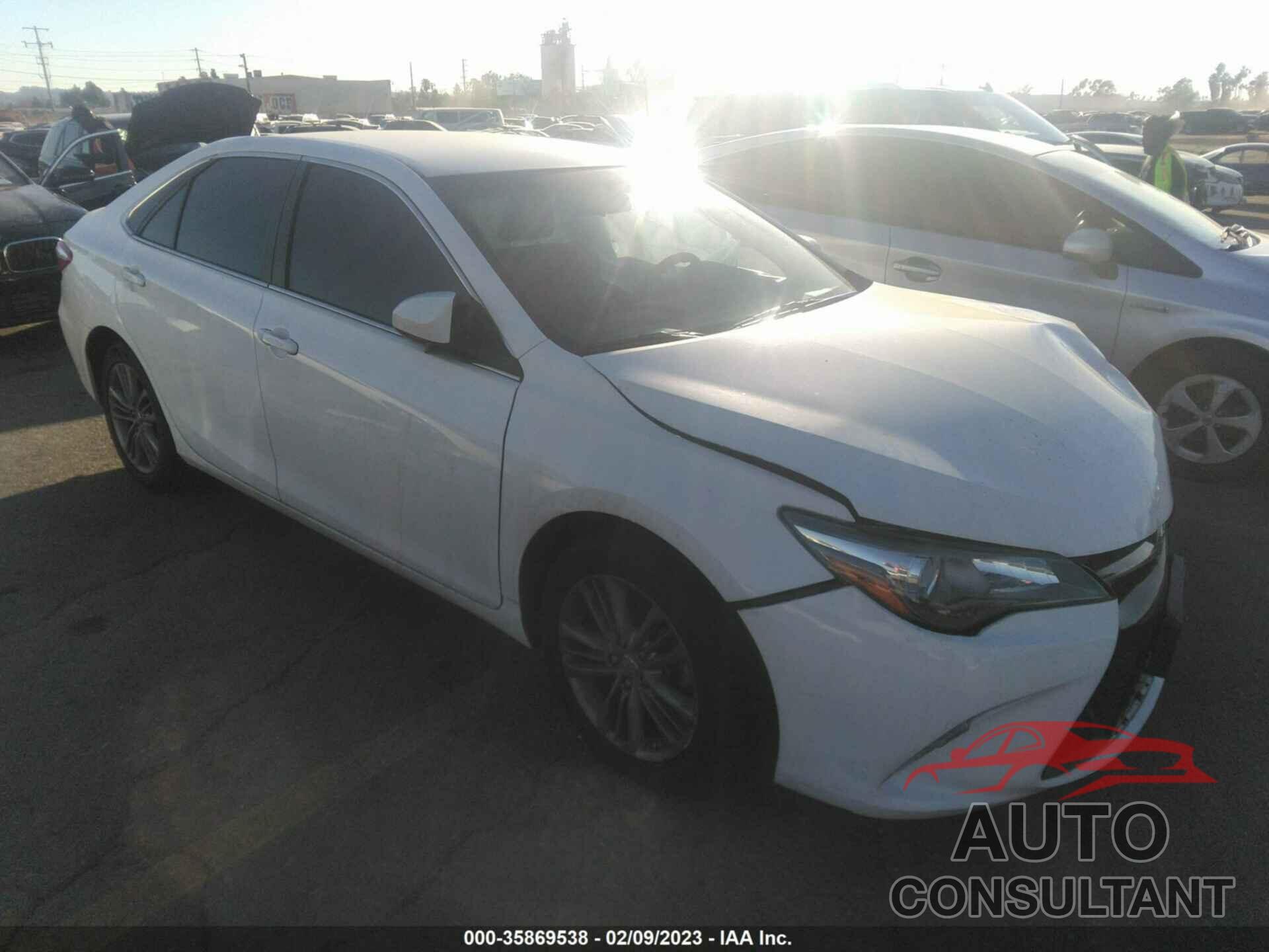 TOYOTA CAMRY 2017 - 4T1BF1FK9HU768596