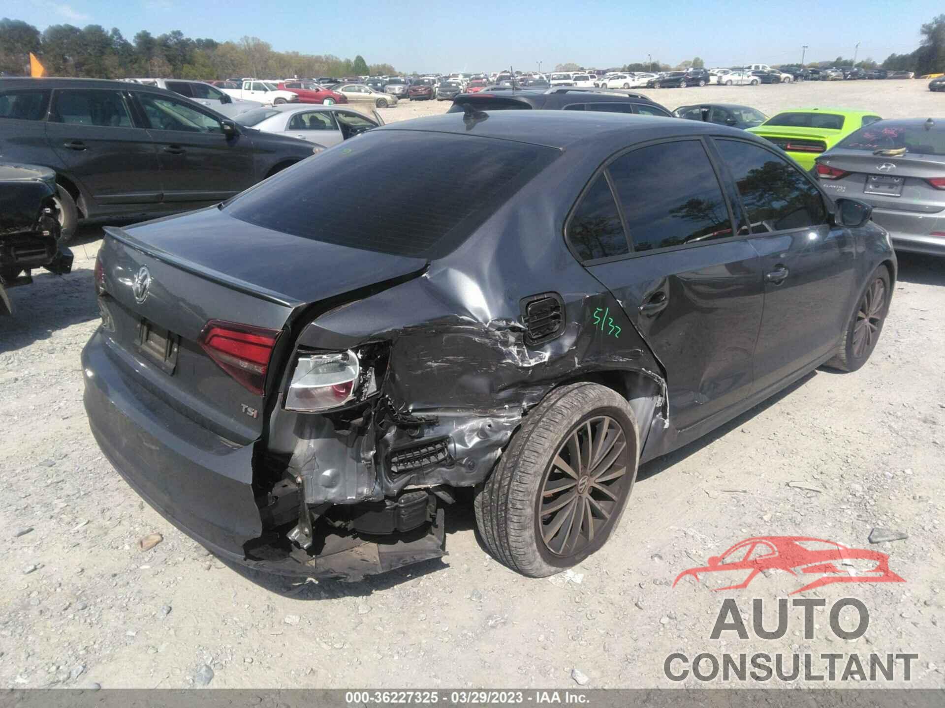 VOLKSWAGEN JETTA SEDAN 2016 - 3VWD17AJ6GM330390